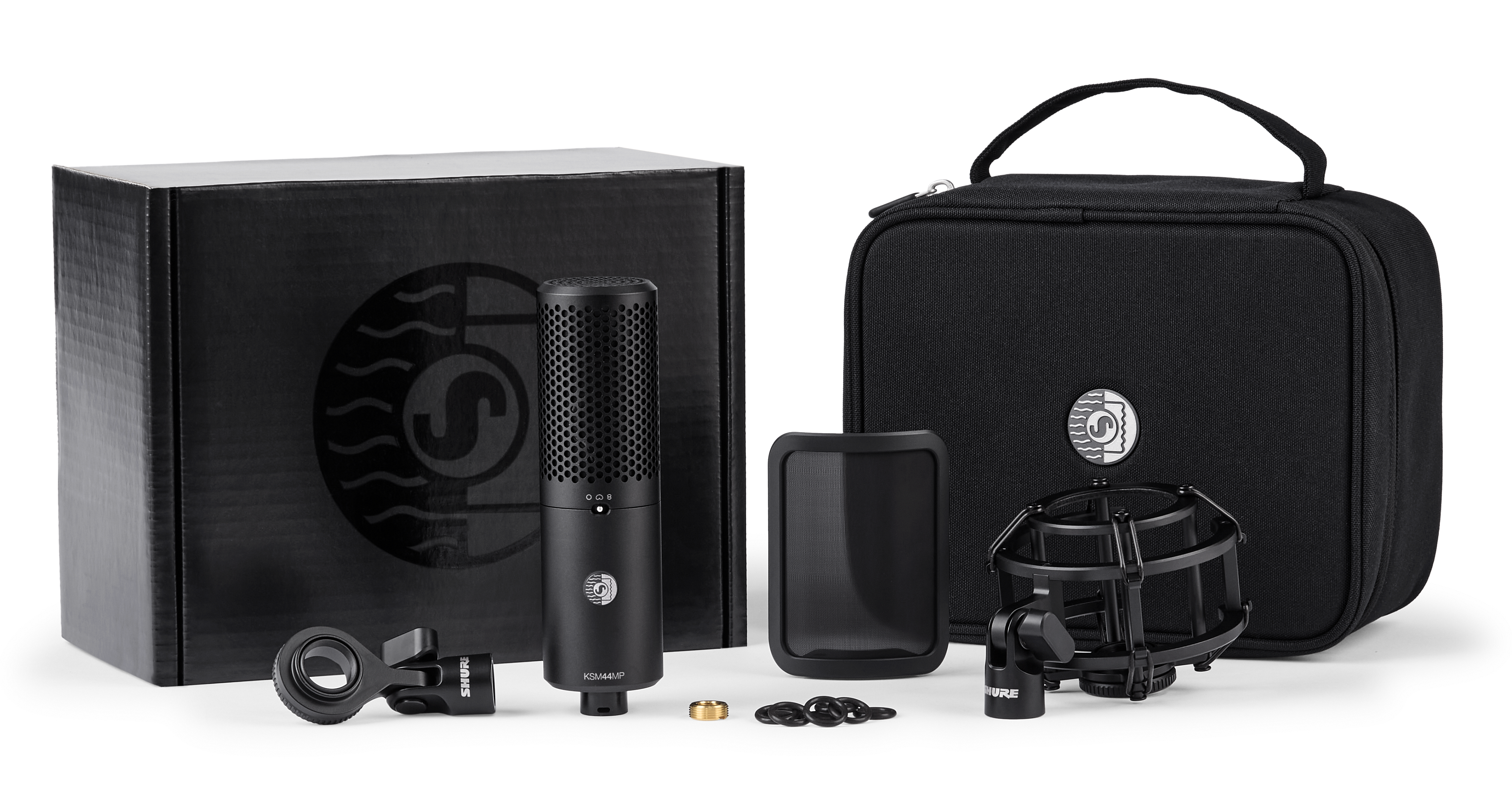 KSM44MP Large Diaphragm Multi-Pattern Condenser Microphone