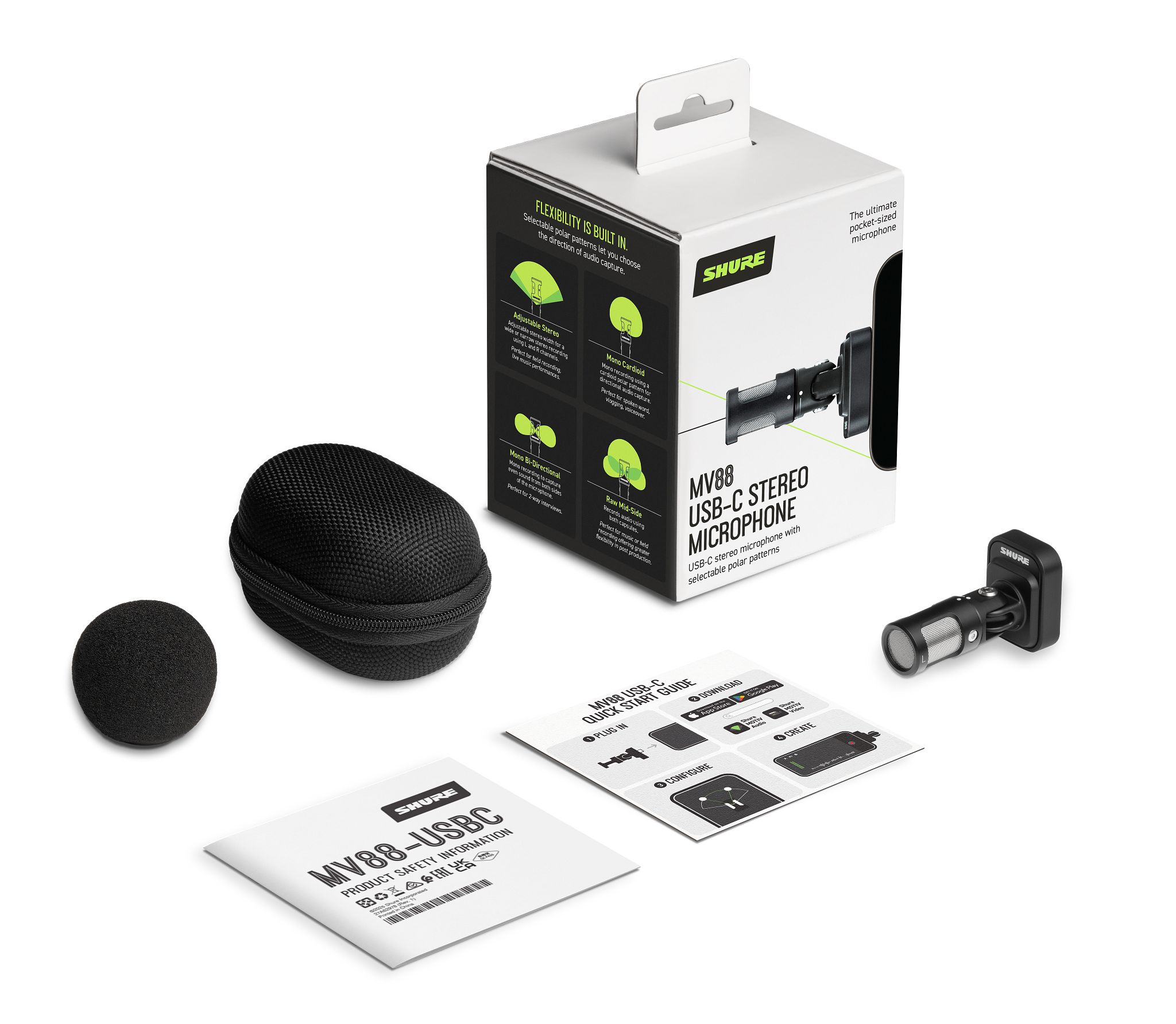 MV88 USB-C Stereo Microphone