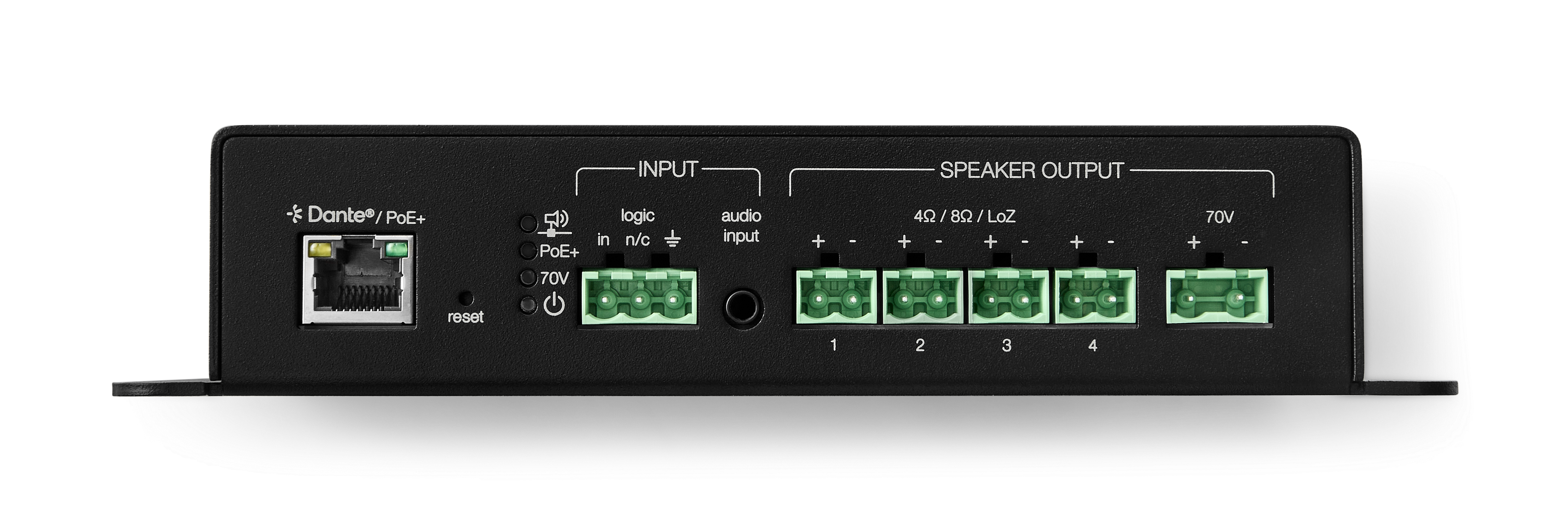 Shure MXN-AMP PoE+ Powered Multichannel Amplifier