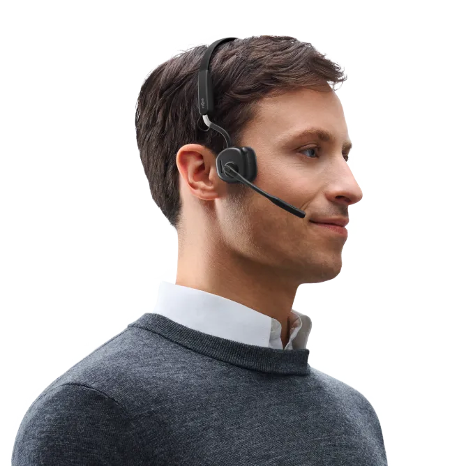 Shokz OpenMeet Wireless Bone Conduction Headset