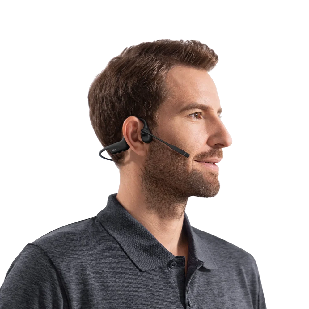 Shokz OpenComm2 2025 Upgrade Bone Conduction Stereo Bluetooth Headset