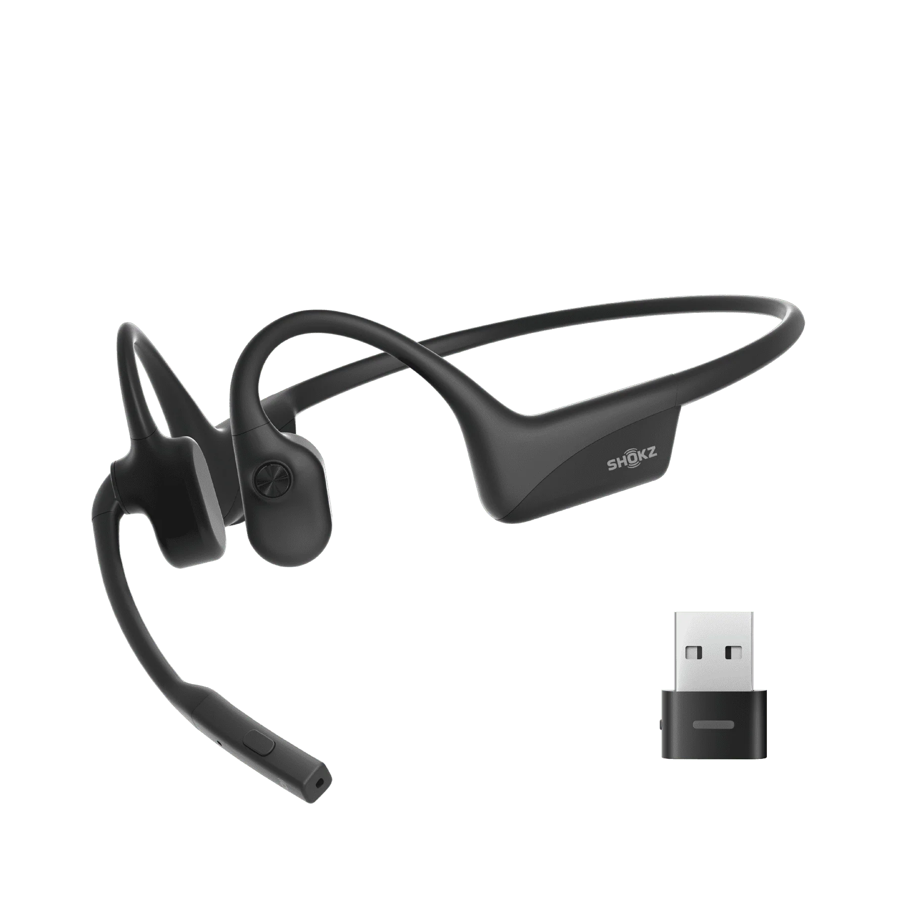 Shokz OpenComm2 UC Bone Conduction Stereo Bluetooth Headset