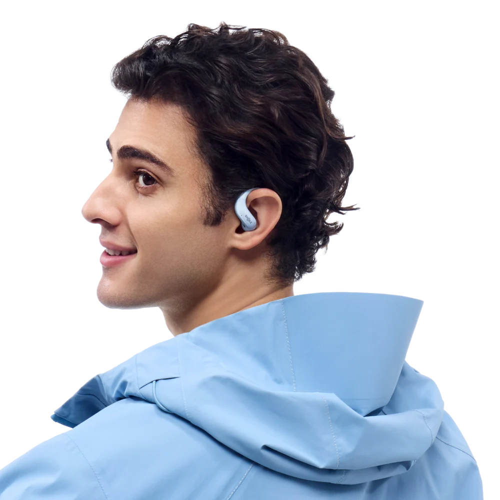 Shokz OpenFit Air 2 Secure-Fit Open Earhook Earbuds for Fitness