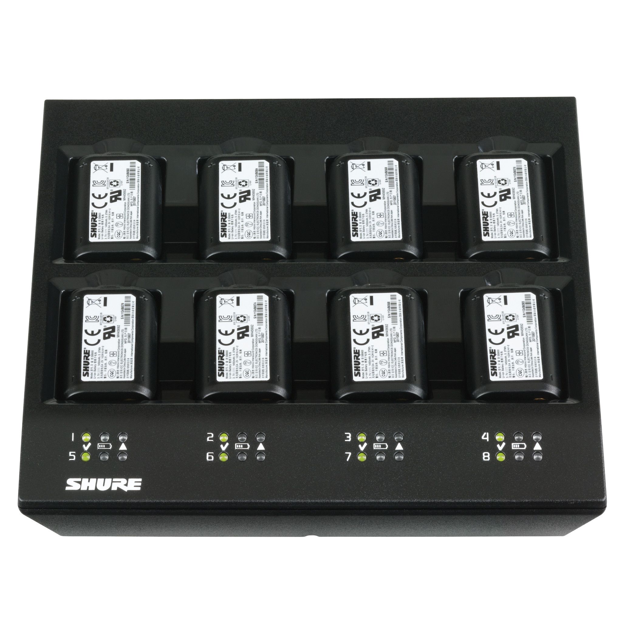 Shure SBC800 8-Up Battery Charger for SB900C Batteries