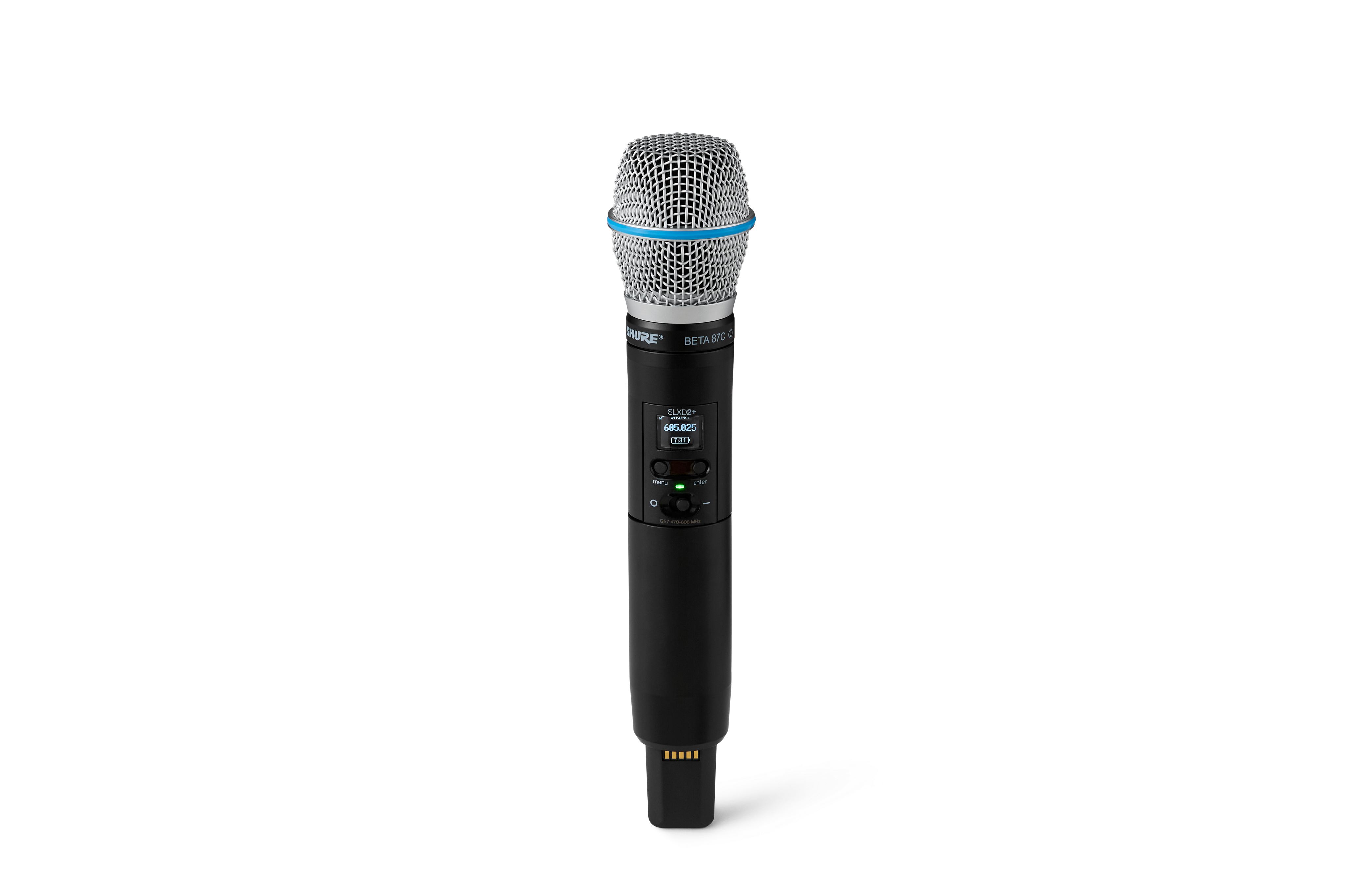 Shure SLXD2+/B87C Wireless Handheld Transmitter with Beta® 87C Microphone