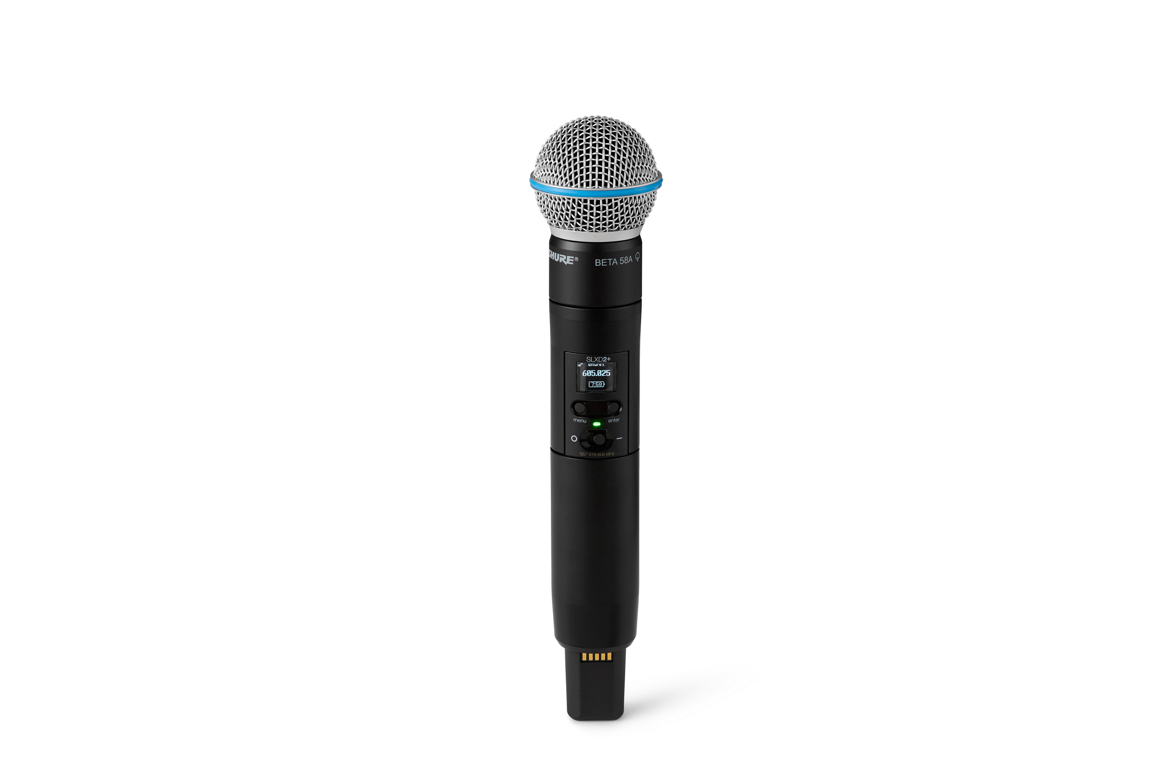 Shure SLXD2+/B58 Wireless Handheld Transmitter with Beta® 58A Microphone