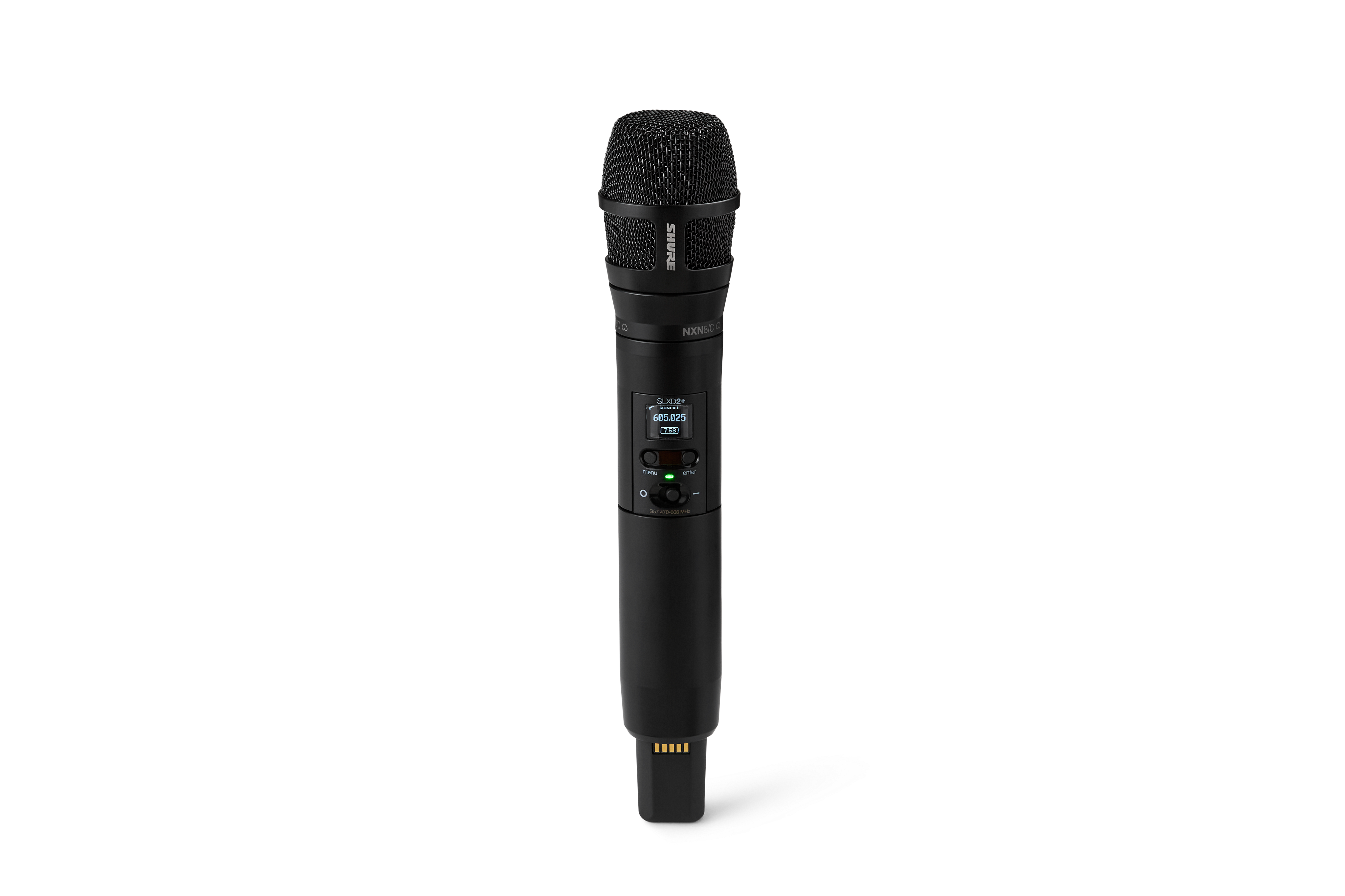 Shure SLXD2+/N8C Wireless Handheld Transmitter with Nexadyne™ 8/C Microphone