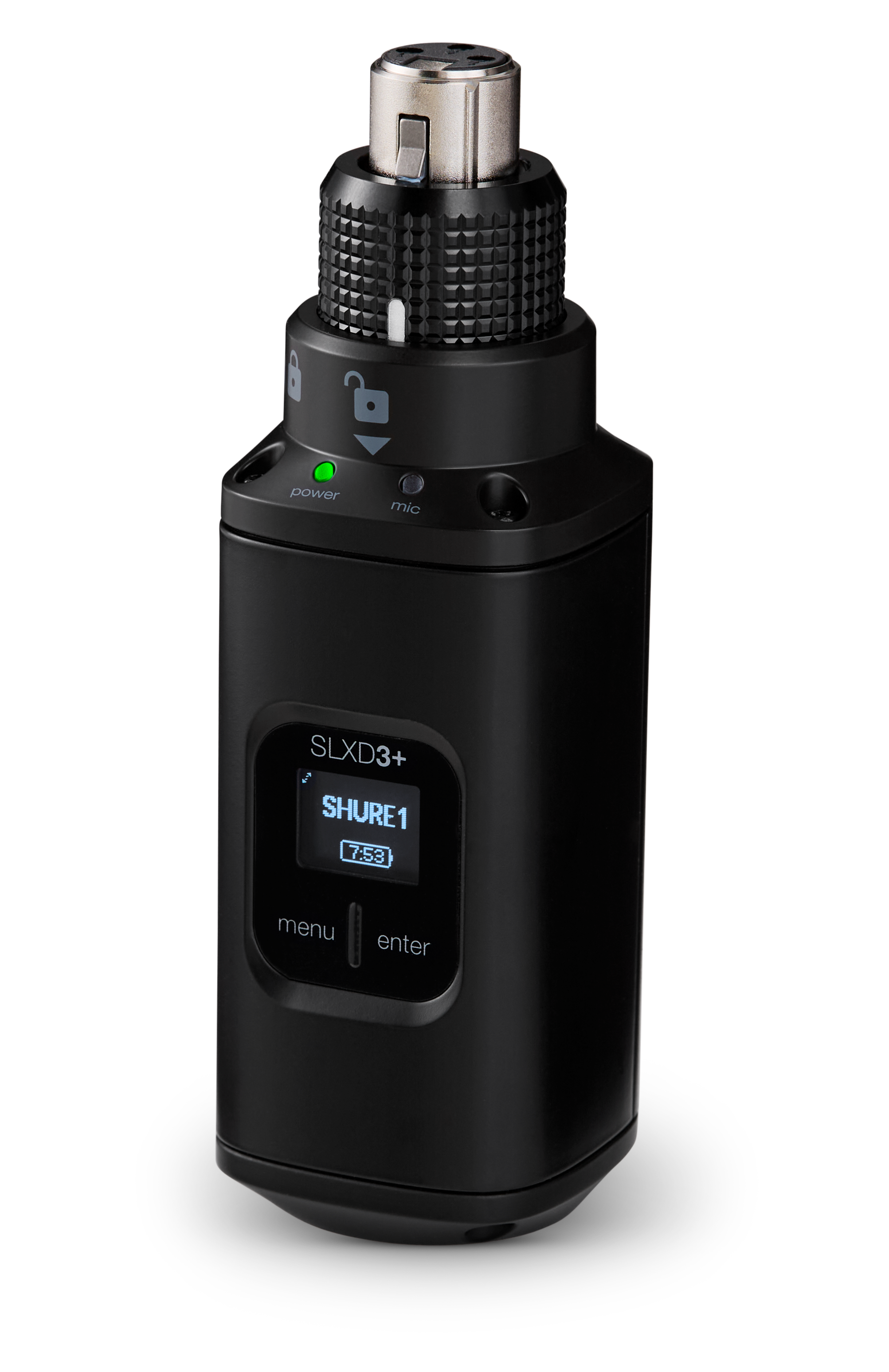 Shure SLXD3+ Wireless Plug-On Transmitter With XLR Connector