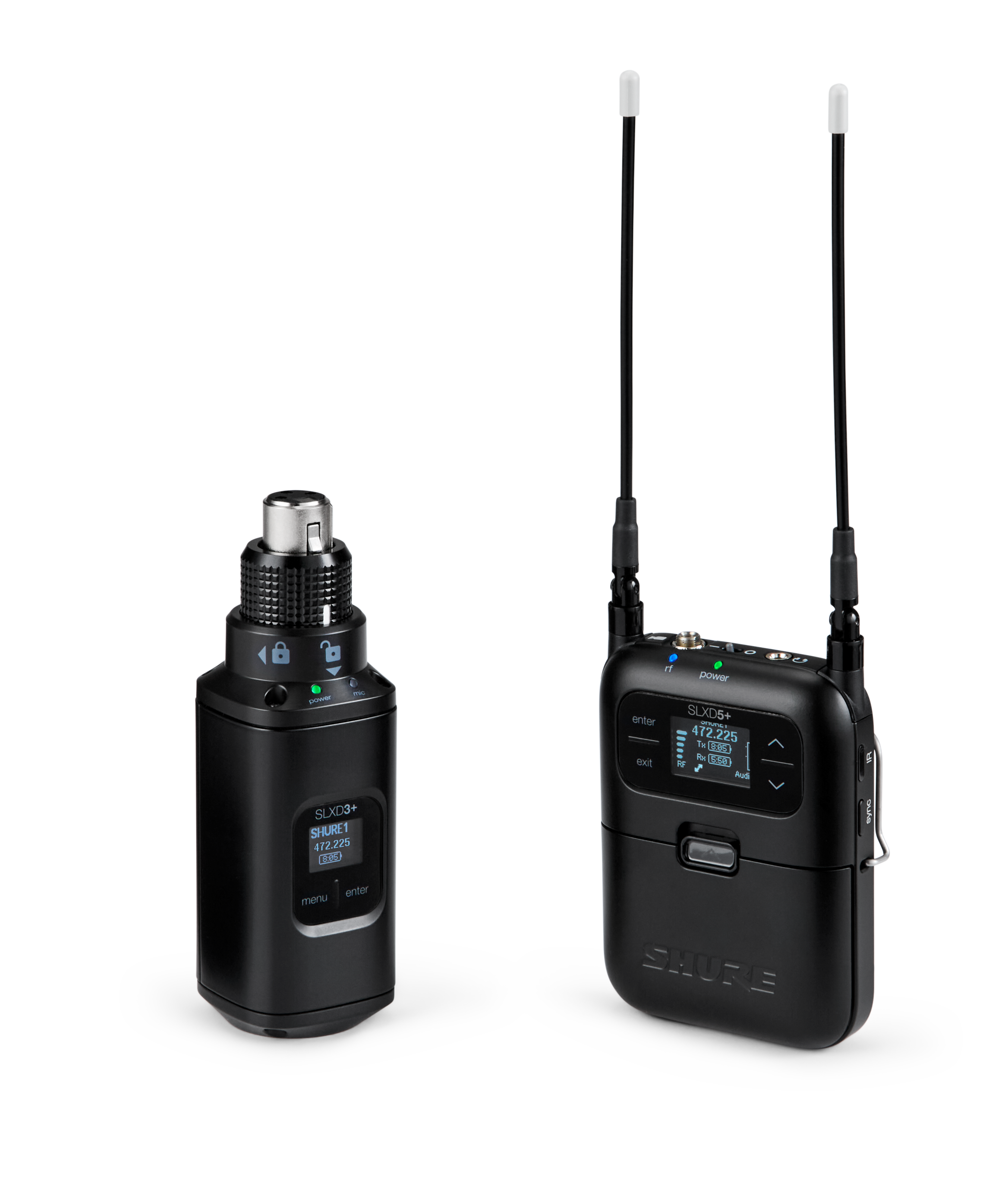 Shure SLXD35+ Portable Digital Wireless System with SLXD3+ Plug On Transmitter