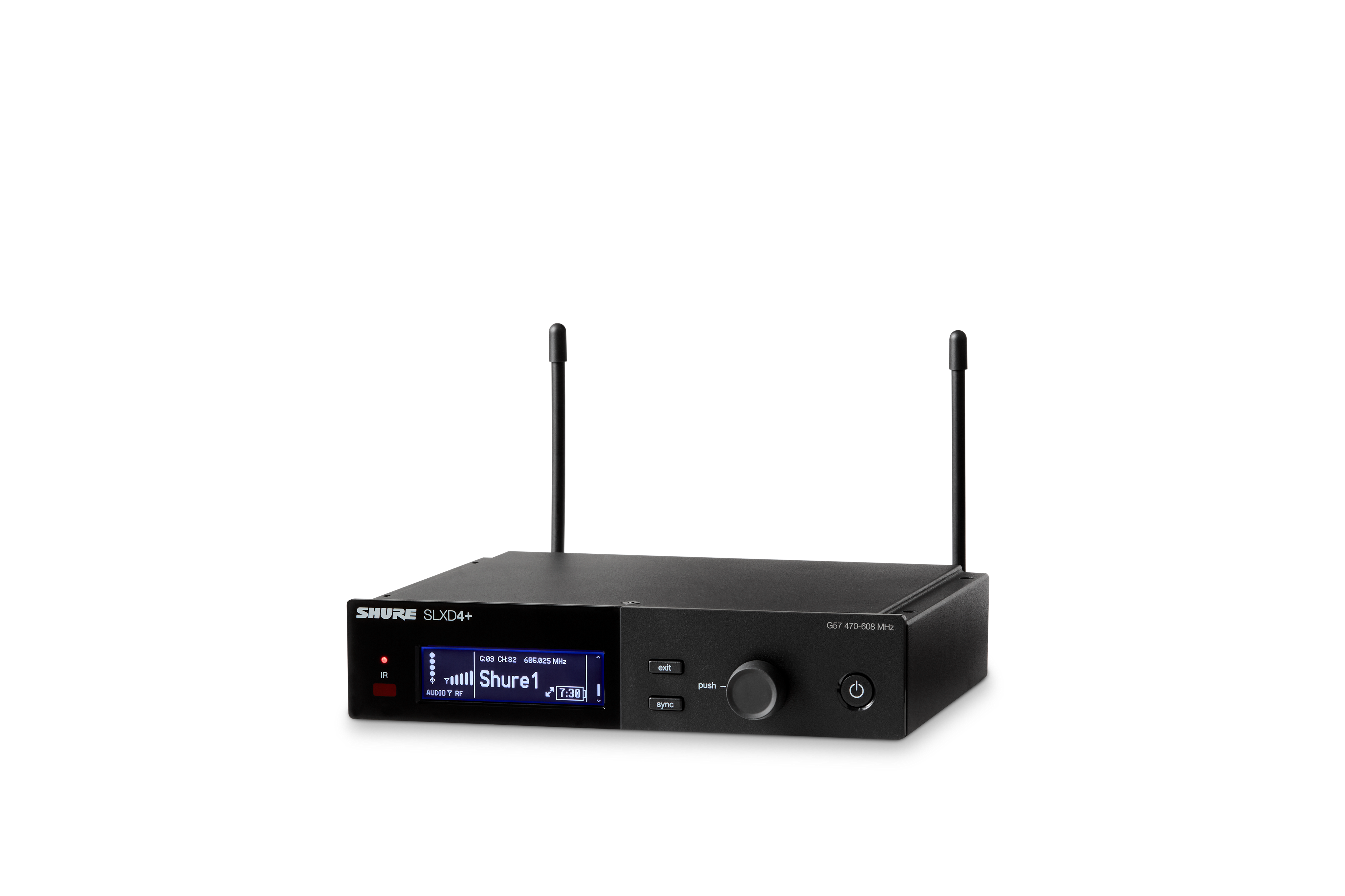 Shure SLXD4+ Digital Wireless Receiver