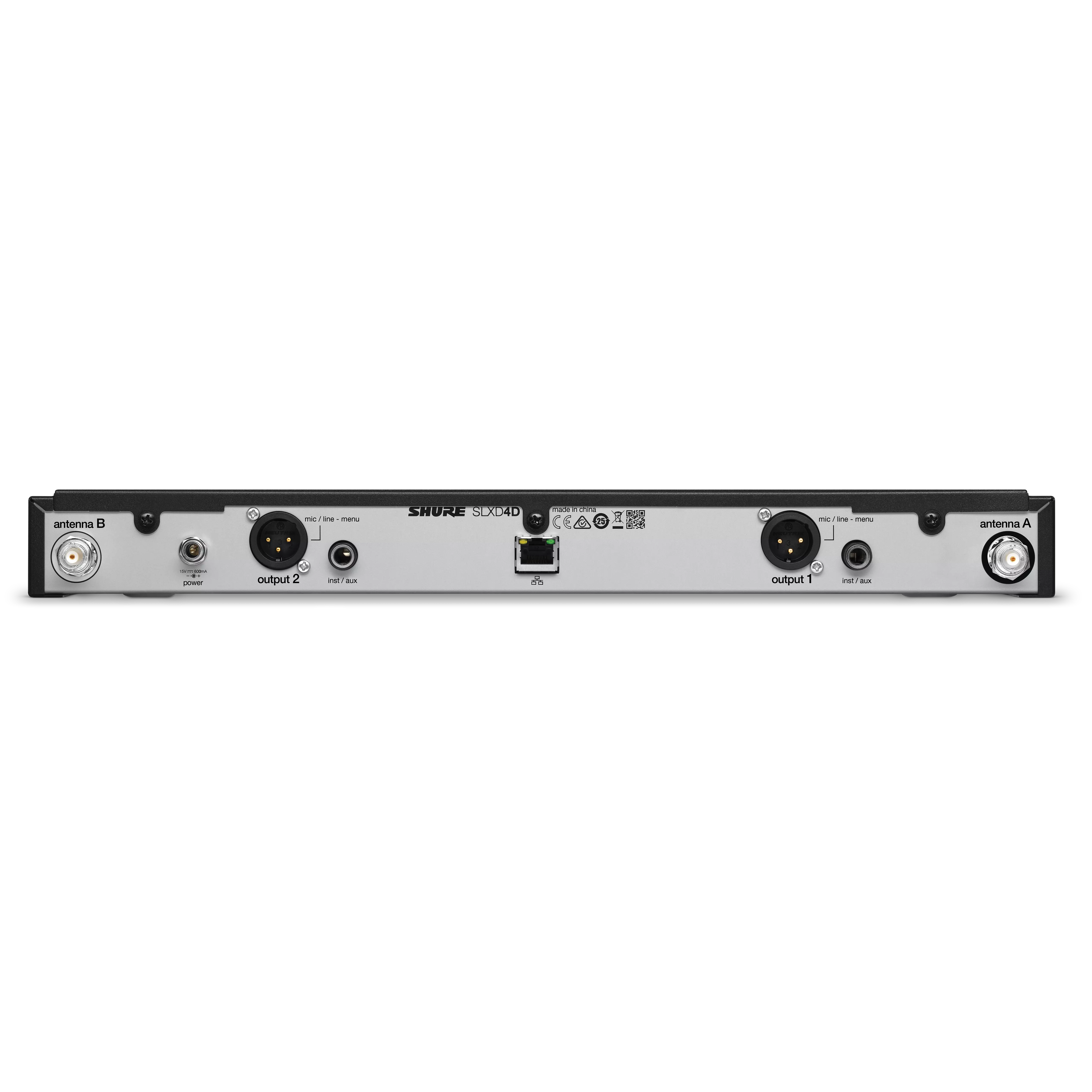 Shure SLXD4D Dual Channel Receiver