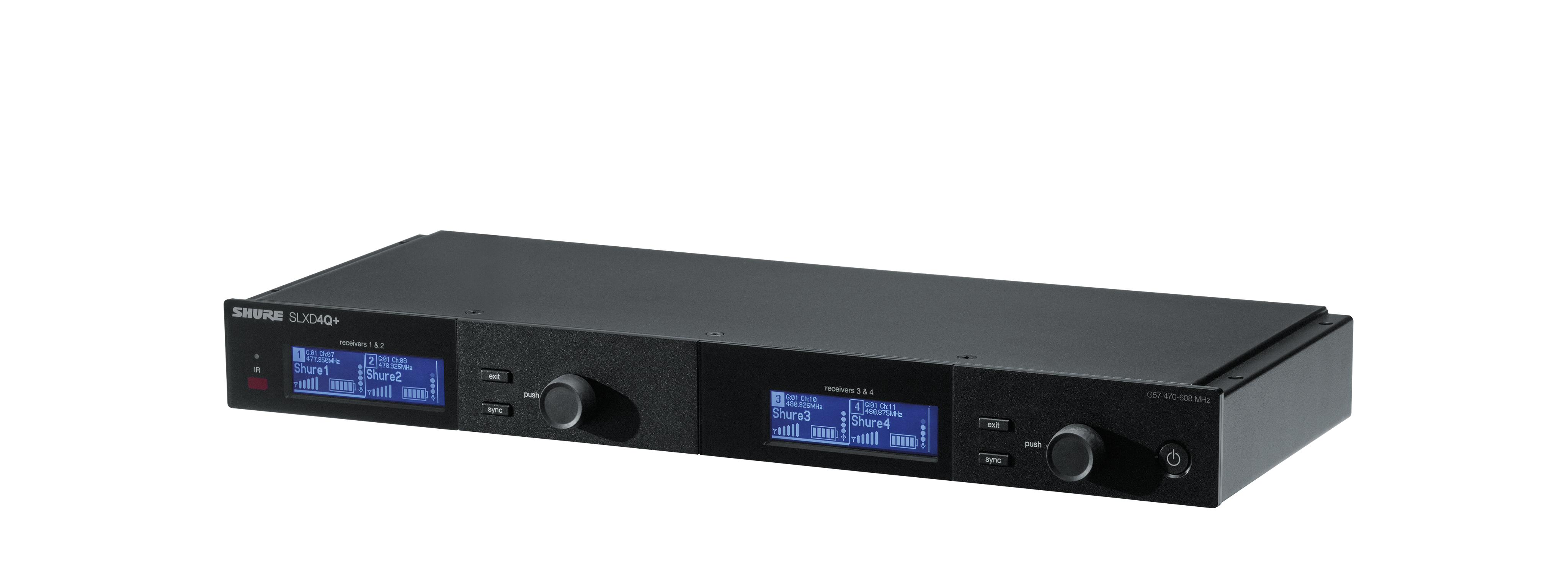 SLXD4Q+ Quad Channel Receiver