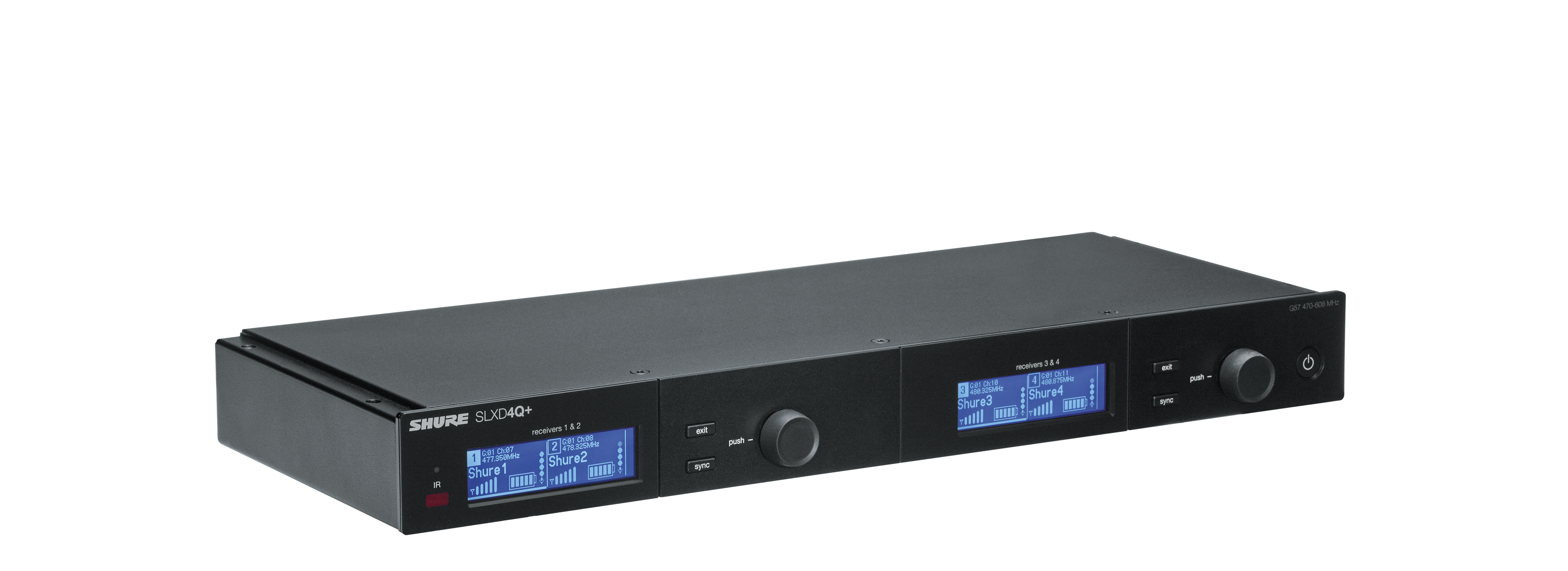 SLXD4Q+ Quad Channel Receiver