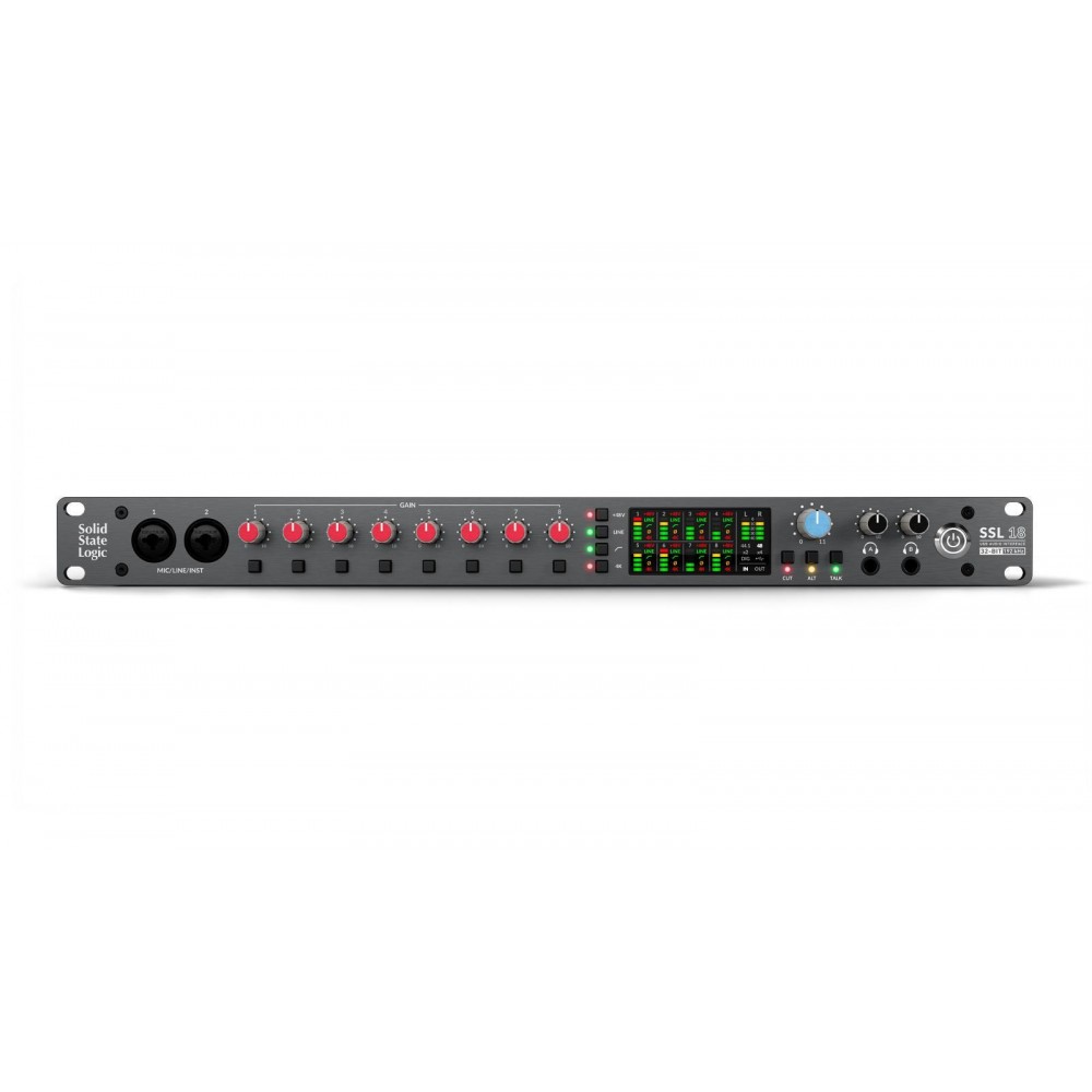 SSL 18 26-in/28-out High-Performance USB Audio Interface