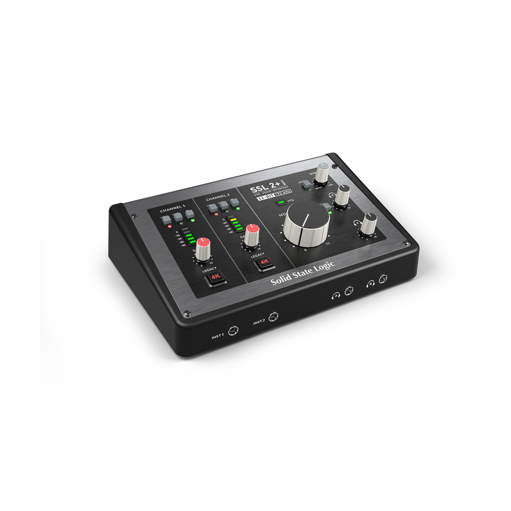 SSL 2+ MKII 2-in/4-out USB Audio Interface