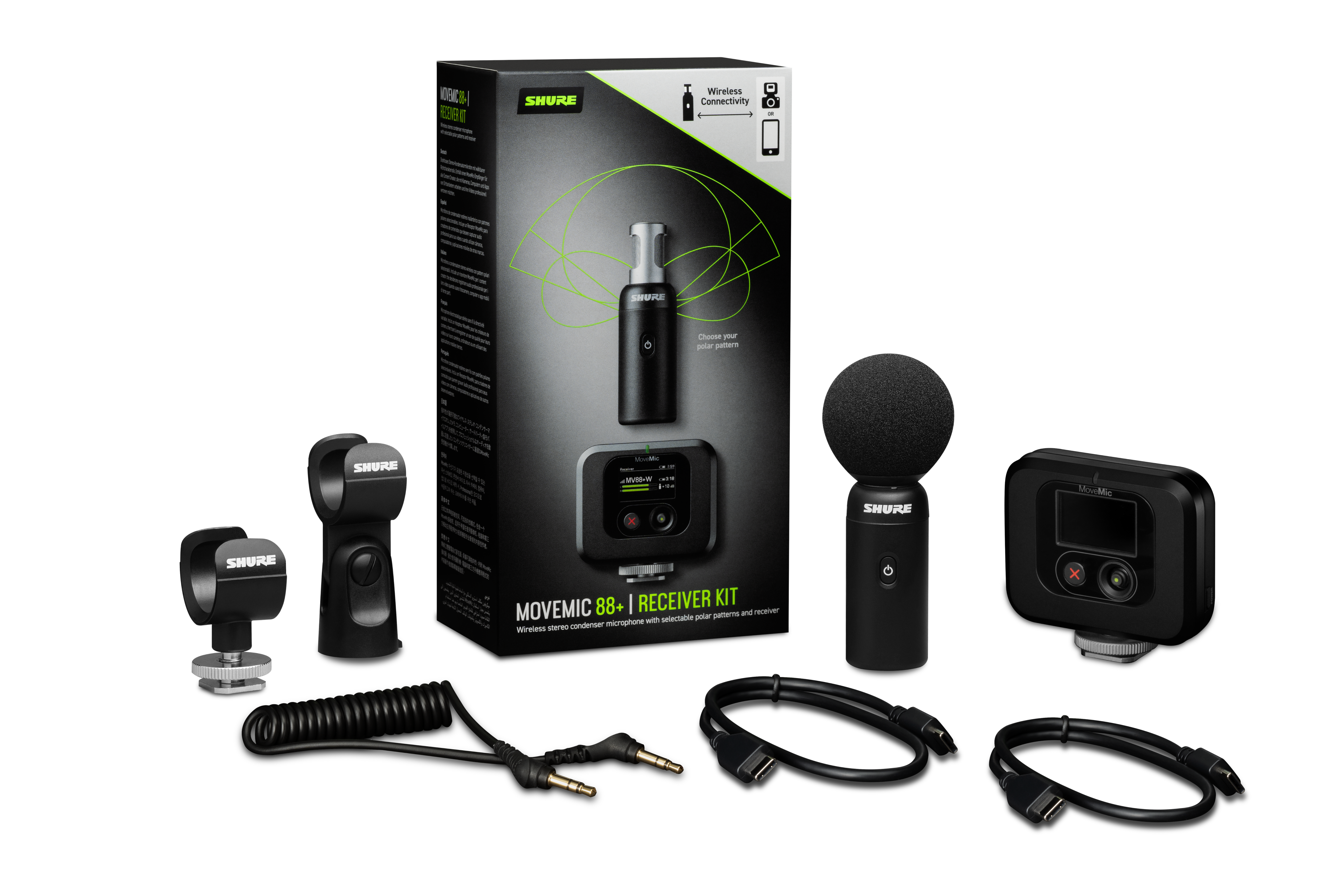 Shure MoveMic 88+ Wireless Video Microphone