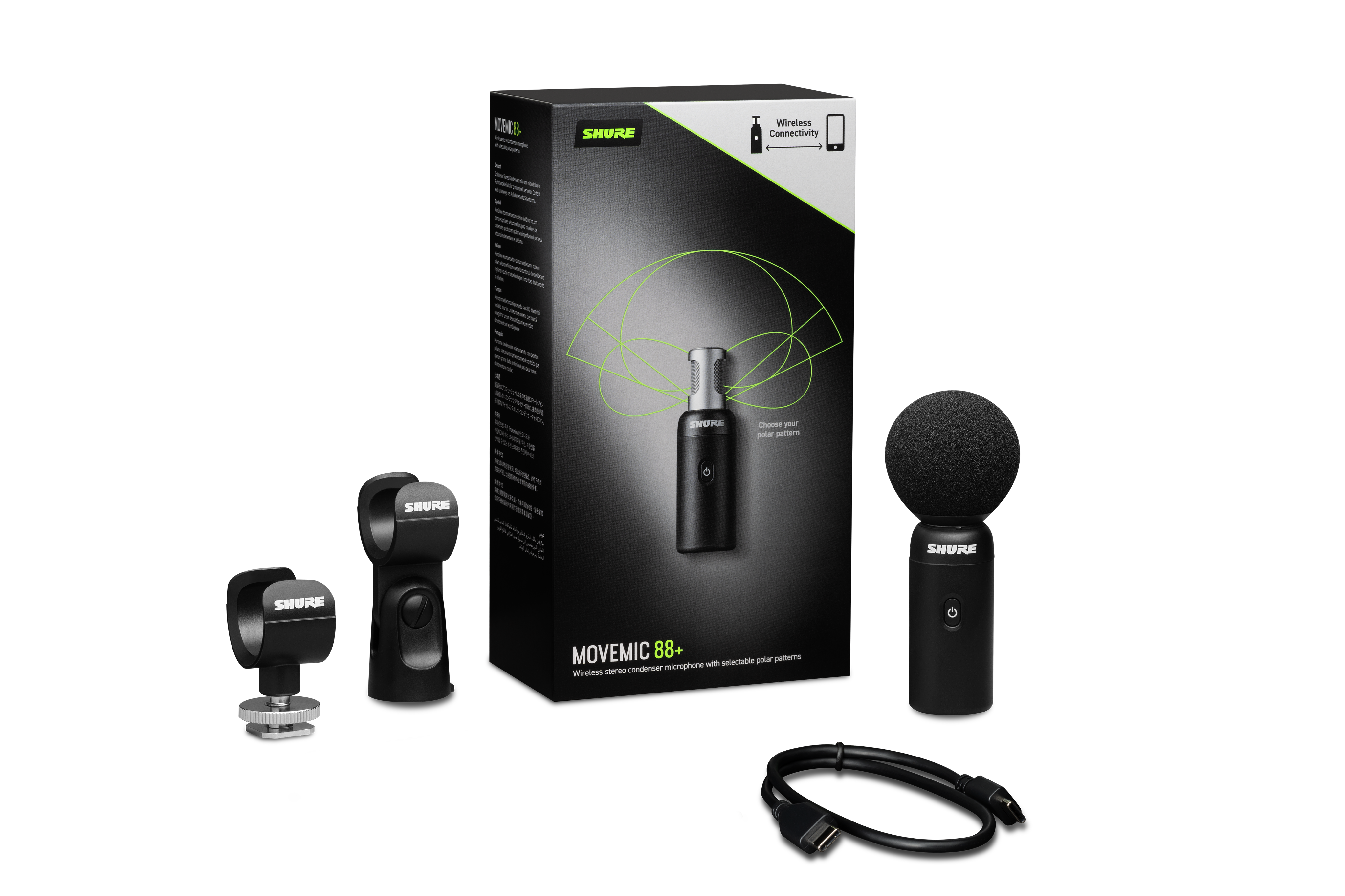 Shure MoveMic 88+ Wireless Video Microphone