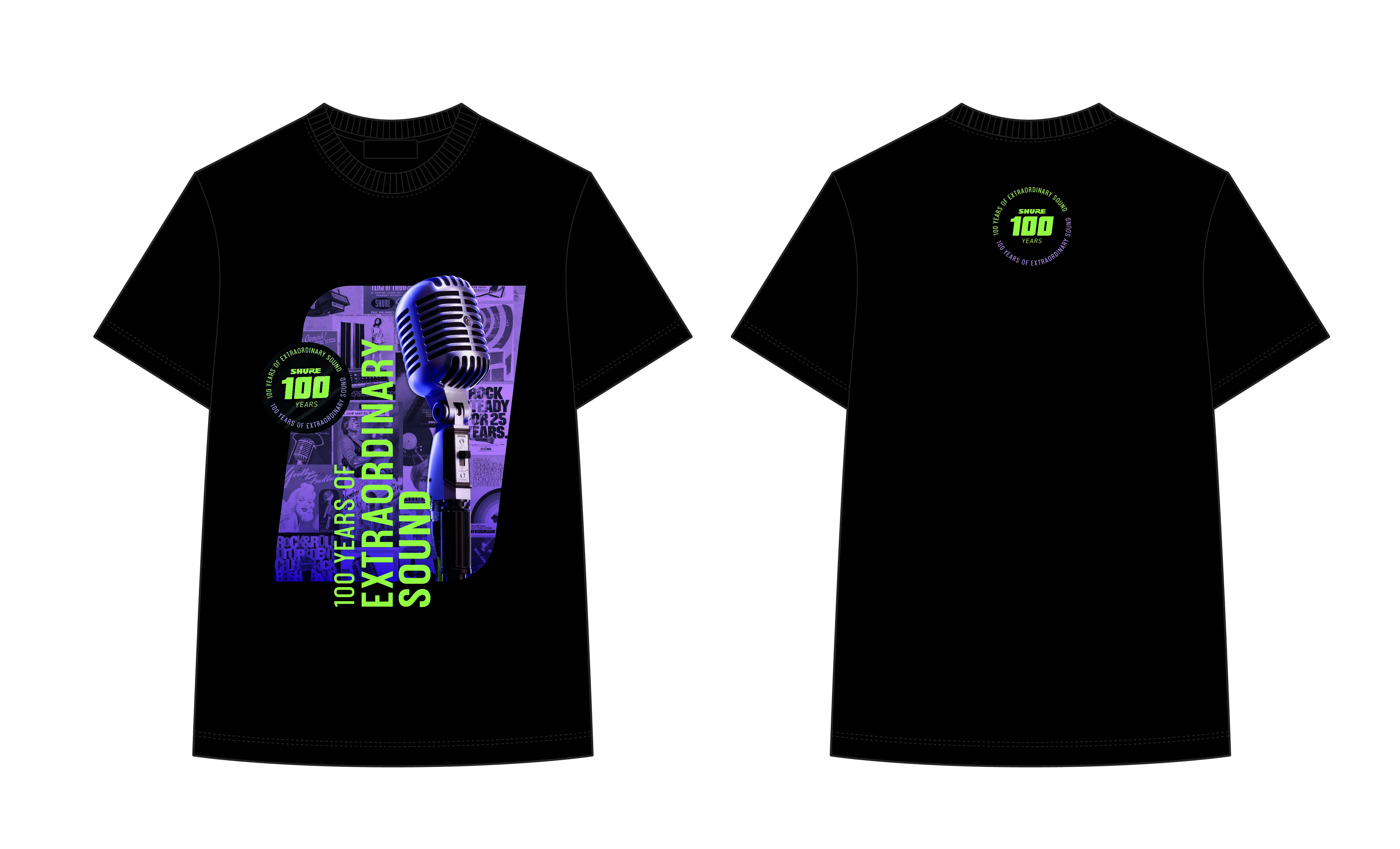 Shure 100th Anniversary T-shirt