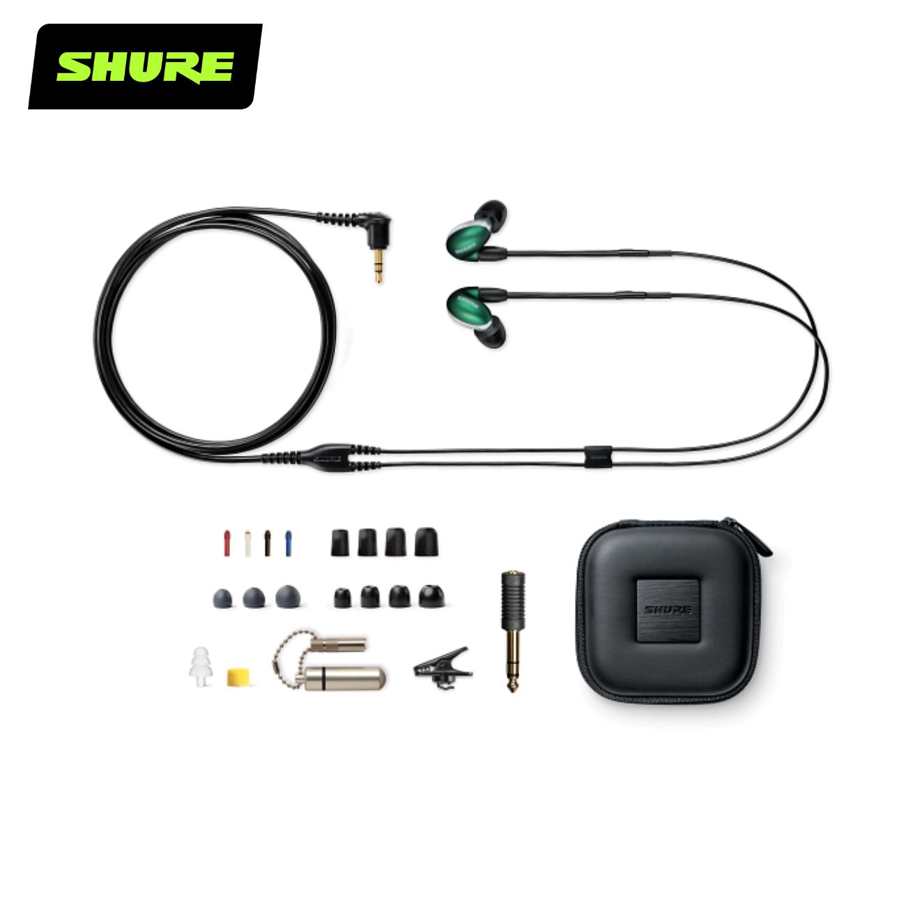 SE846 Sound-Isolating Gen 2 Earphones with FREE True Wireless Secure Fit Adapter Gen 2