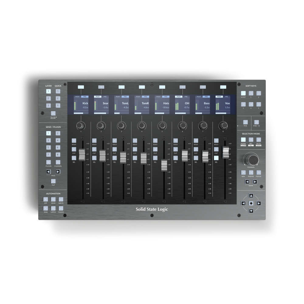 SSL UF8 8-channel Advanced DAW Controller