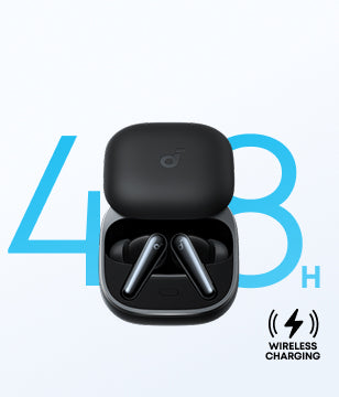 soundcore earbuds with wireless charging for 48 hours battery