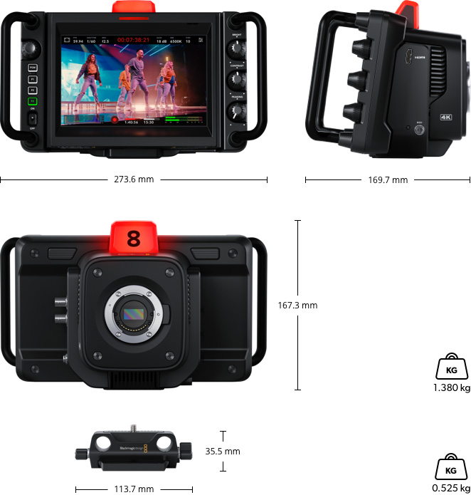 Blackmagic Studio Camera 4K Plus G2