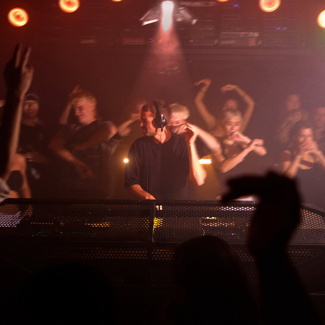 Nightclub DJ using NTH-50