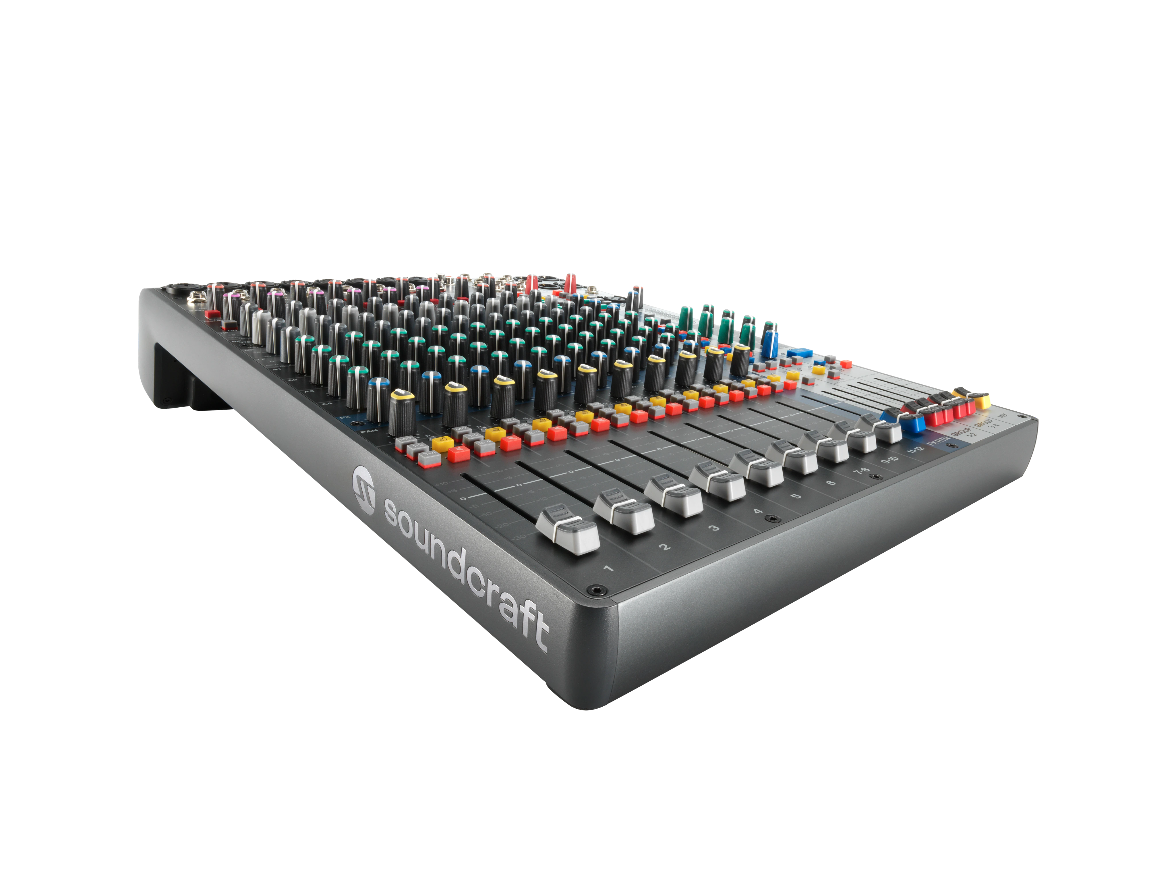 Soundcraft Signature Plus 12 Analog Connected Mixing Console with 12 Input Channels