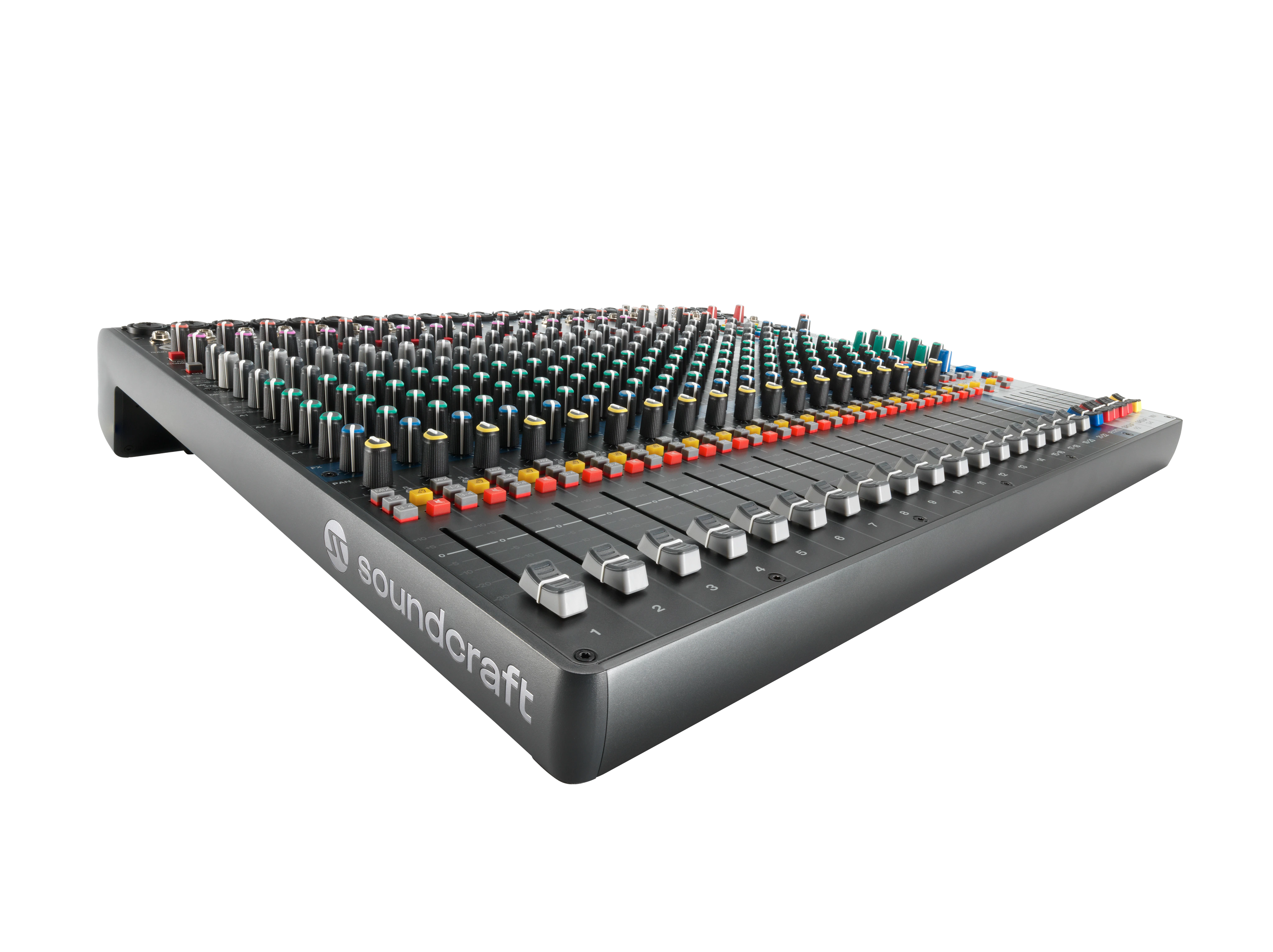Soundcraft Signature Plus 22 Analog Connected Mixing Console with 22 Input Channels