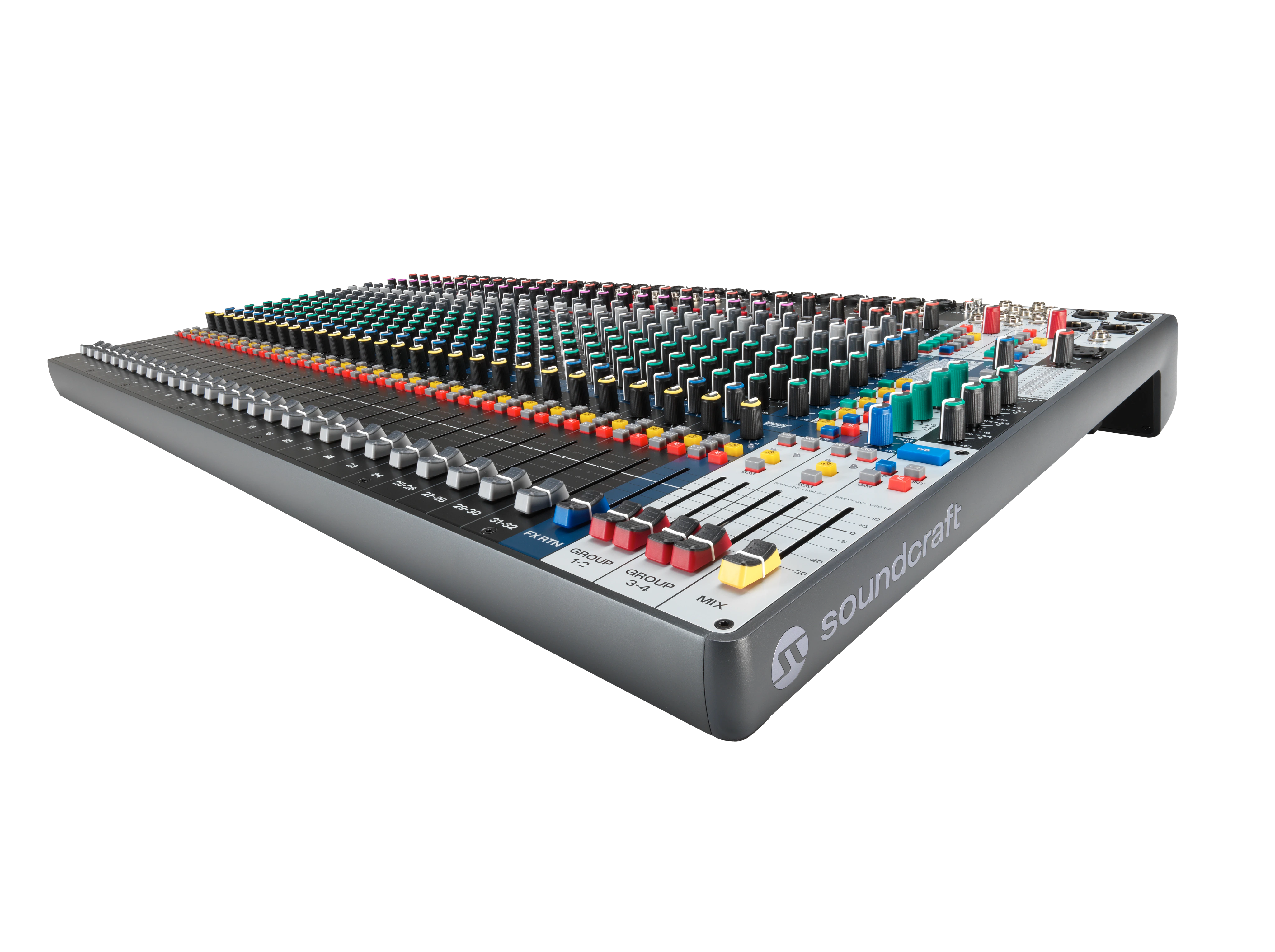 Soundcraft Signature Plus 32 Analog Connected Mixing Console with 32 Input Channels