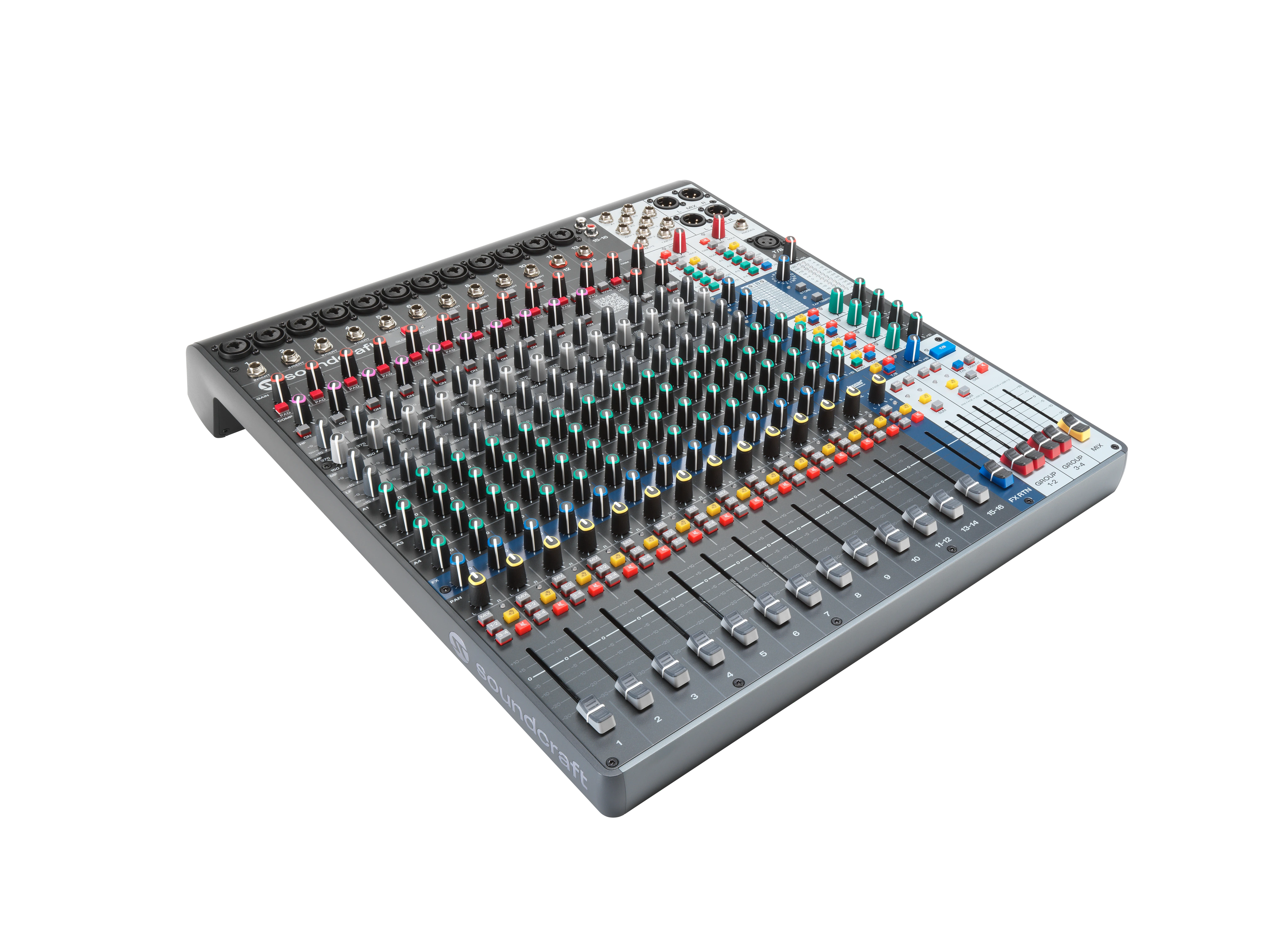 Soundcraft Signature Plus 16 Analog Connected Mixing Console with 16 Input Channels