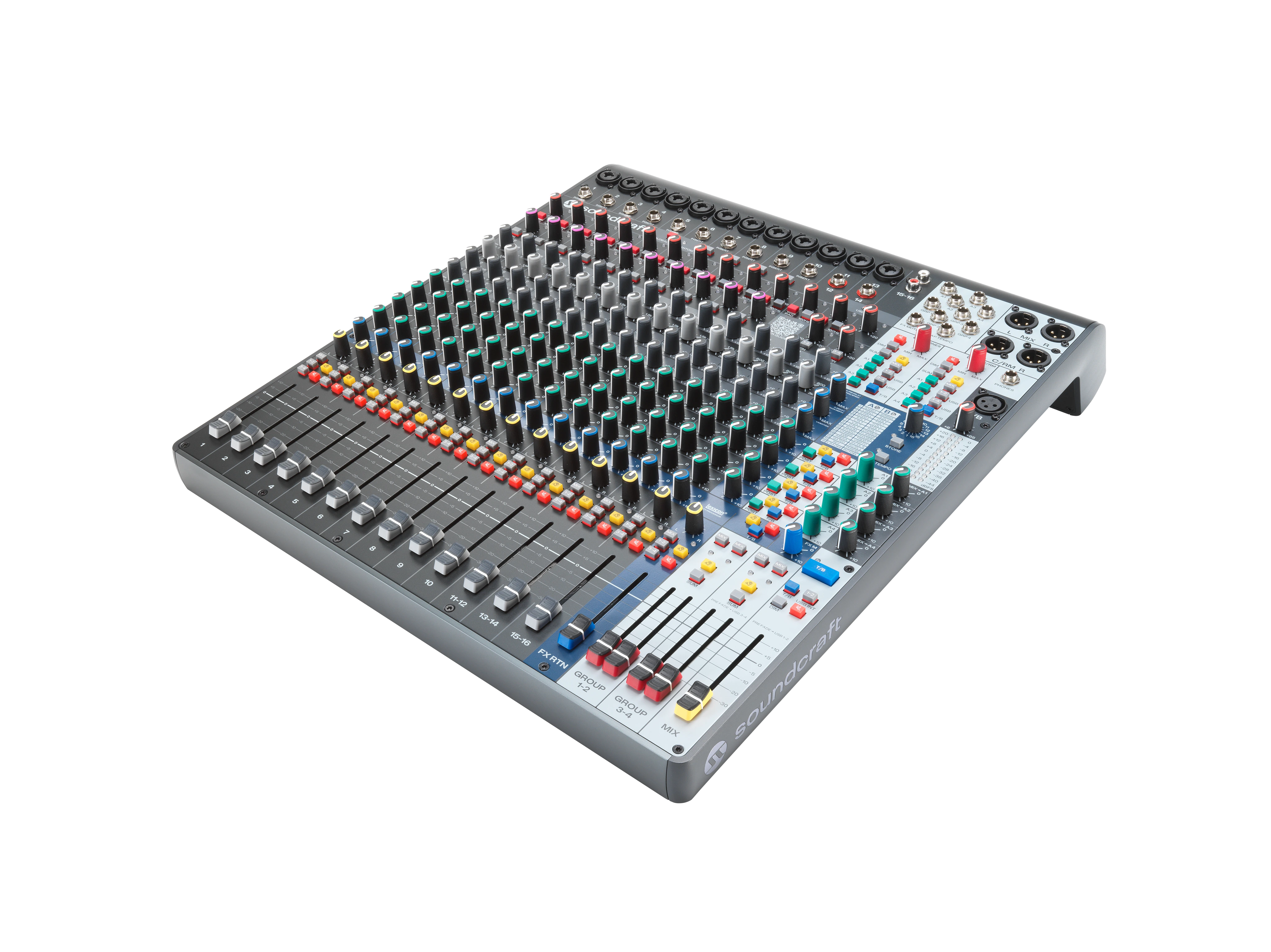 Soundcraft Signature Plus 16 Analog Connected Mixing Console with 16 Input Channels