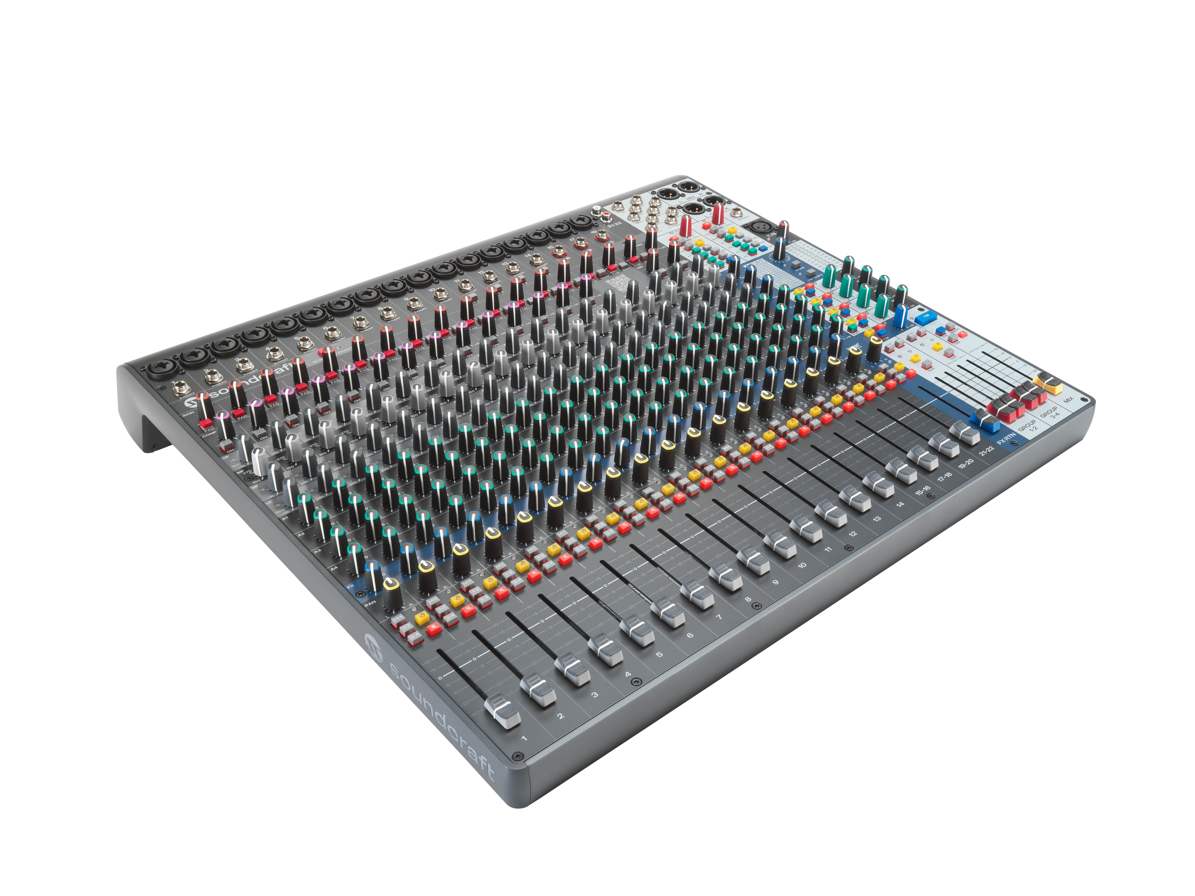 Soundcraft Signature Plus 22 Analog Connected Mixing Console with 22 Input Channels
