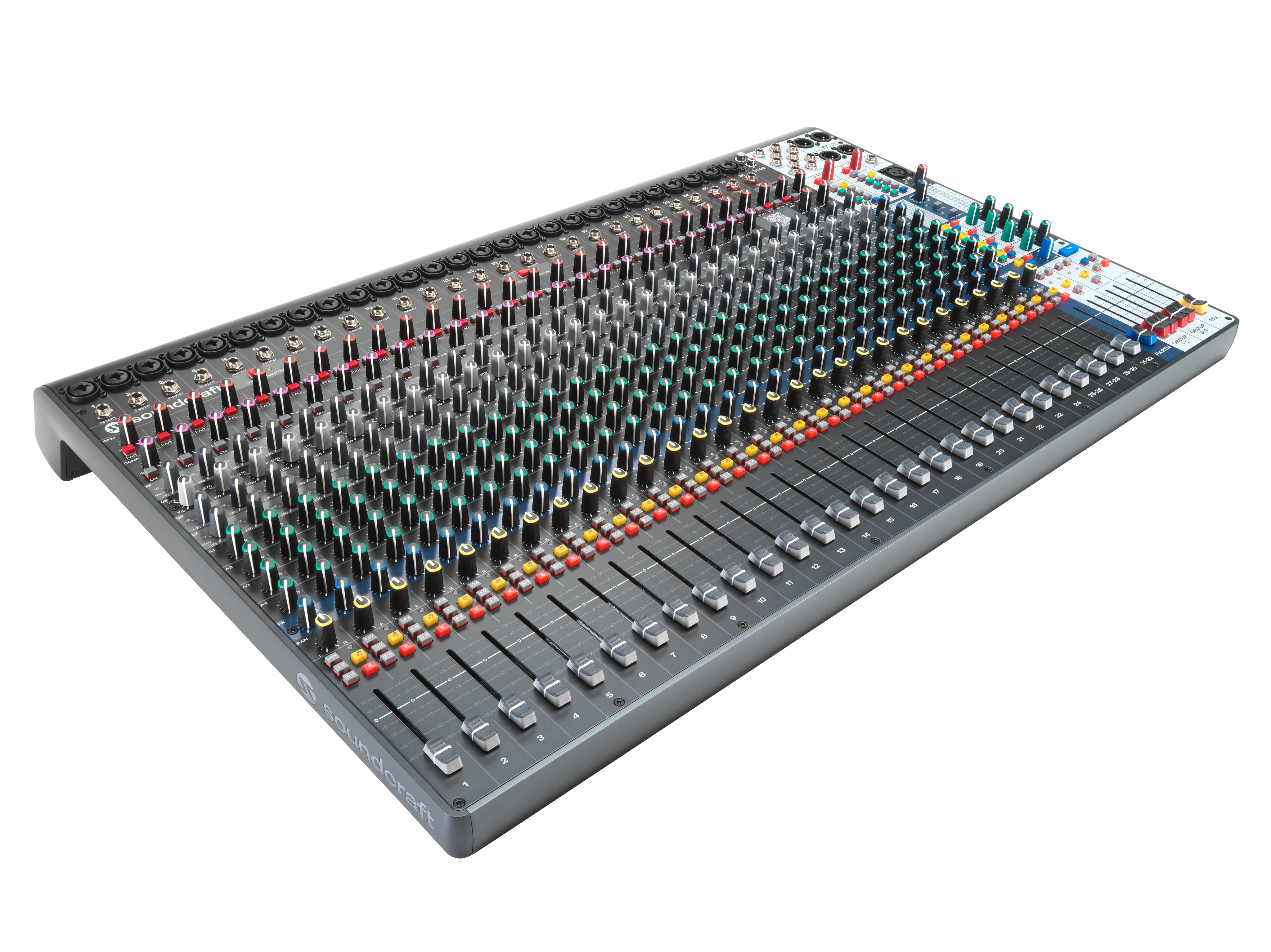 Soundcraft Signature Plus 32 Analog Connected Mixing Console with 32 Input Channels