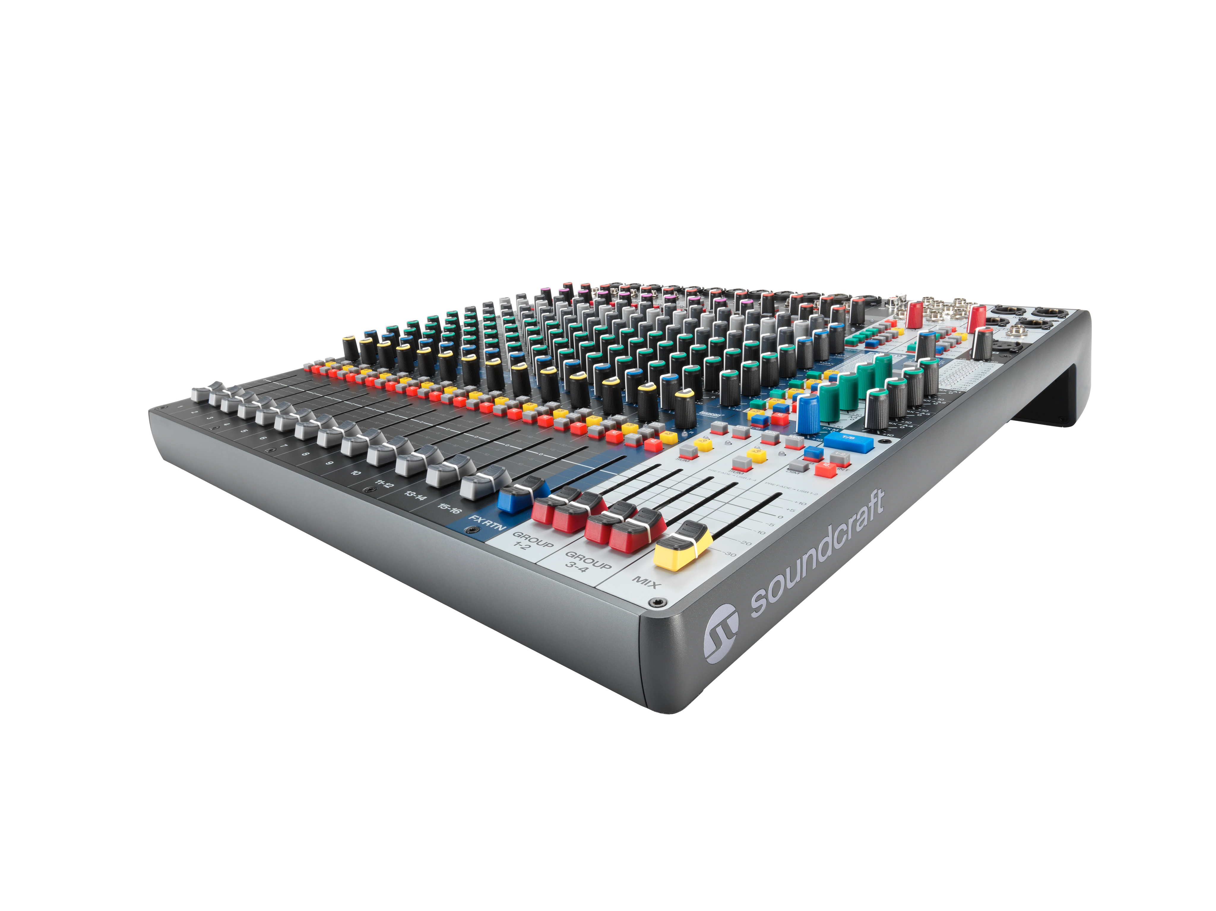 Soundcraft Signature Plus 16 Analog Connected Mixing Console with 16 Input Channels