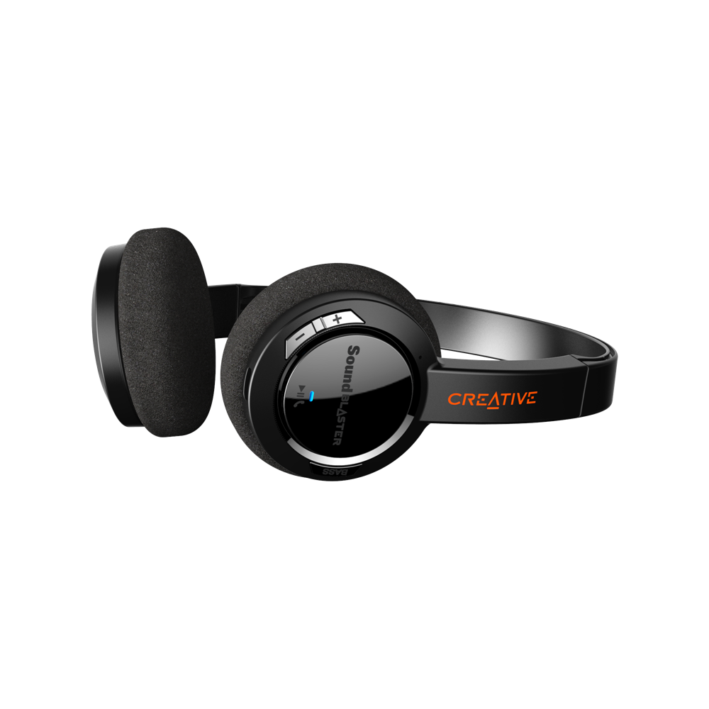 Creative Sound Blaster JAM V2 Ultralight On-ear Bluetooth Headphones