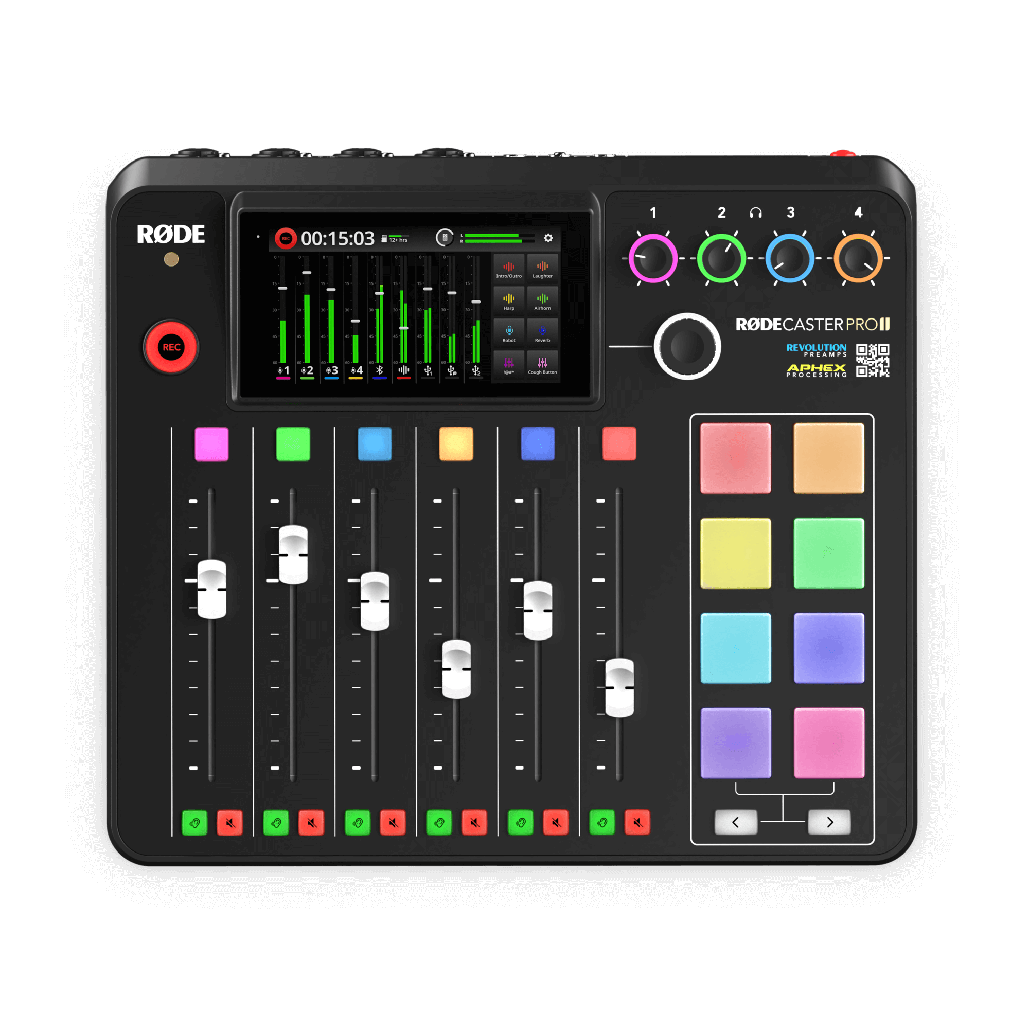 RØDECaster Pro II Integrated Audio Production Studio