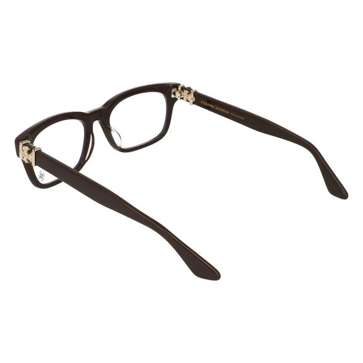 【Chrome Hearts】クロムハーツ メガネフレーム 伊達メガネ レギュラーフィット CHROME HEARTS VAGILANTE CLB 54サイズ CHプラス スクエア型 ユニセックス メンズ レディース