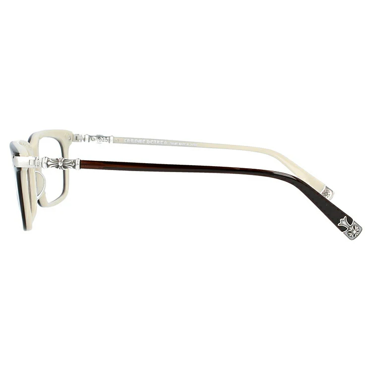 クロムハーツ メガネ 度なし 伊達メガネ 眼鏡 メガネフレーム CHROME HEARTS アジアンフィット FUN HATCH-A BT 54サイズ スクエア型 ユニセックス メンズ レディース 紫外線 UVカット ラッピング無料