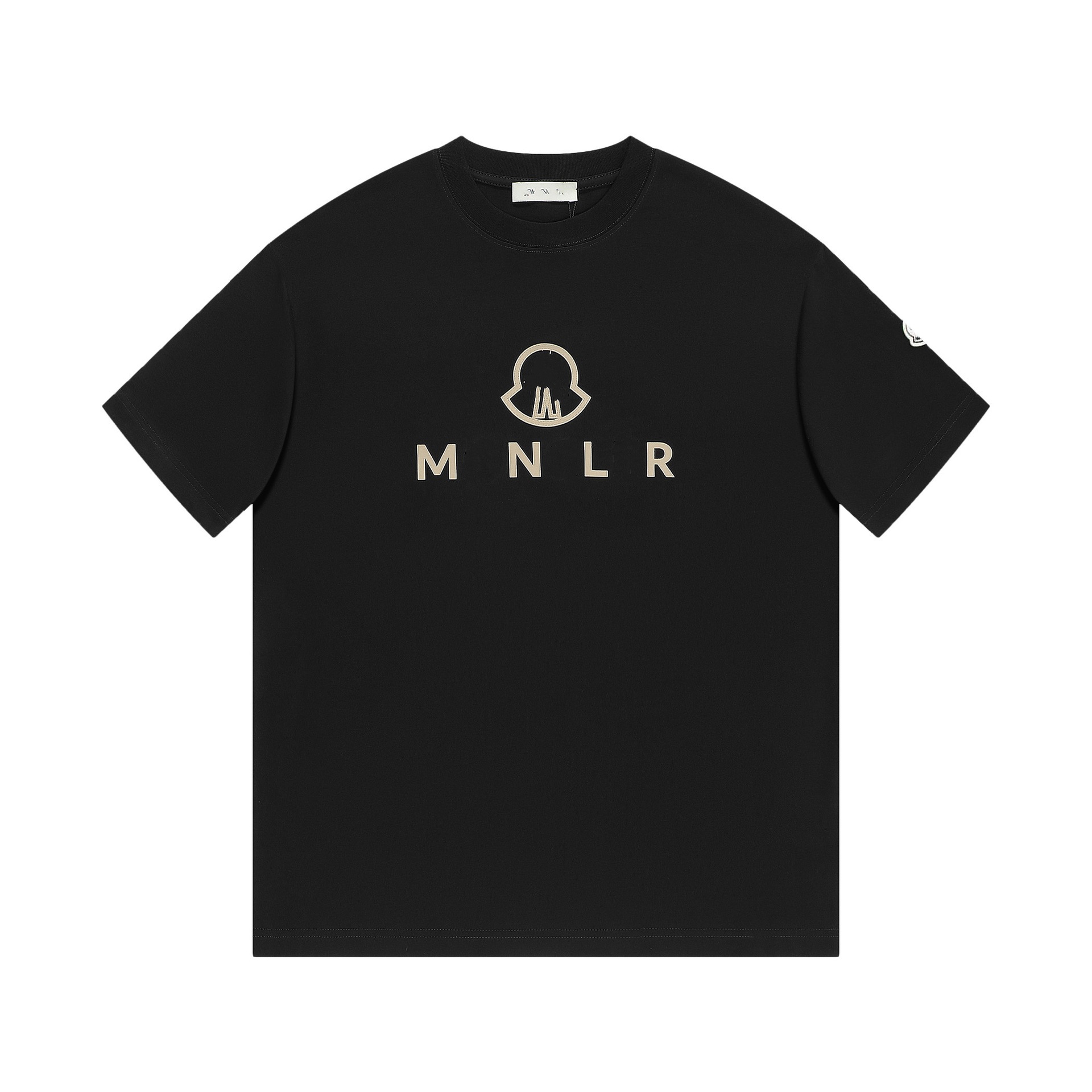 【Moncler】2025年新作 モンクレール メンズ 半袖 ラウンドネック 刺繍Tシャツ MC009