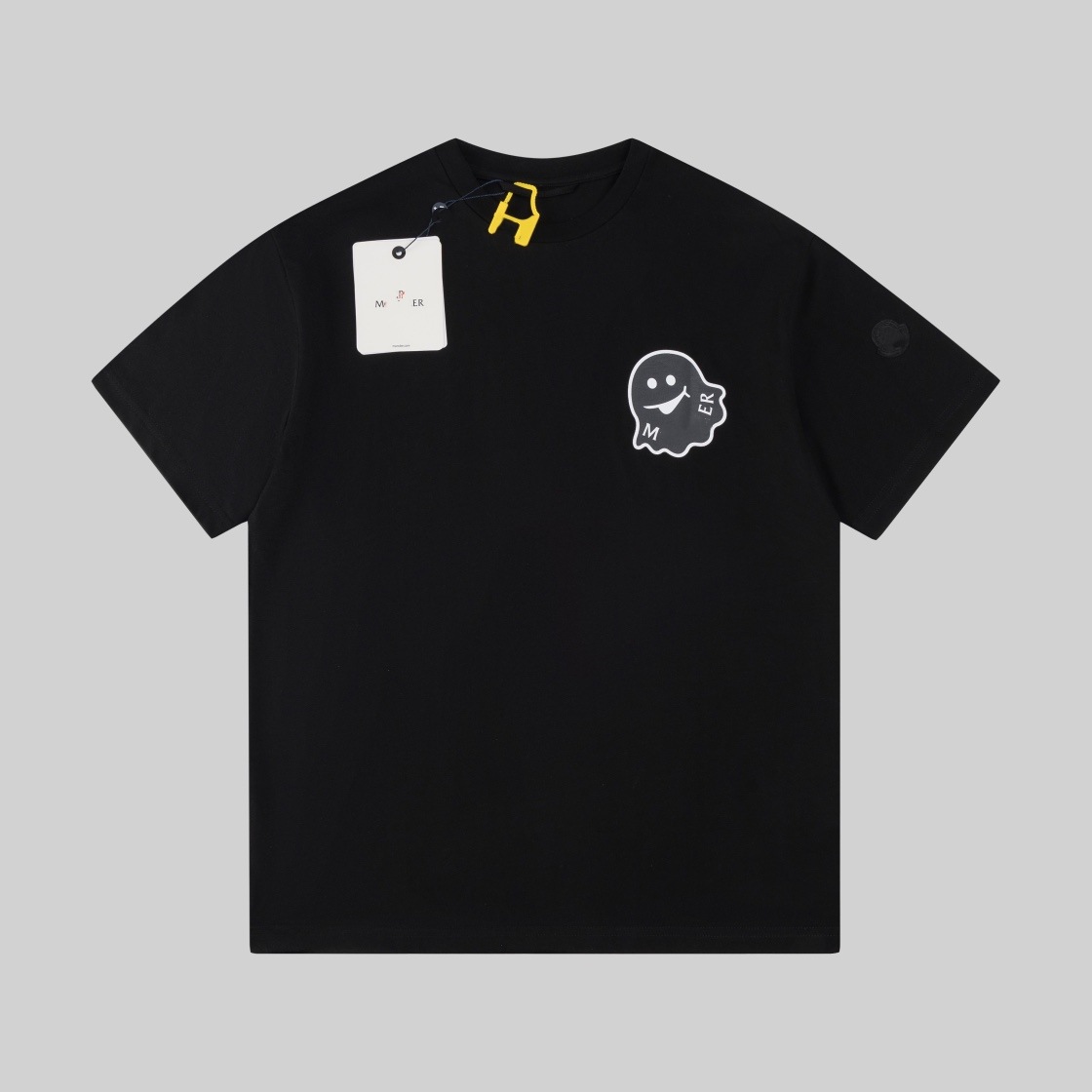 【Moncler】2025年新作 モンクレール メンズ 半袖 ラウンドネック 刺繍Tシャツ MC010