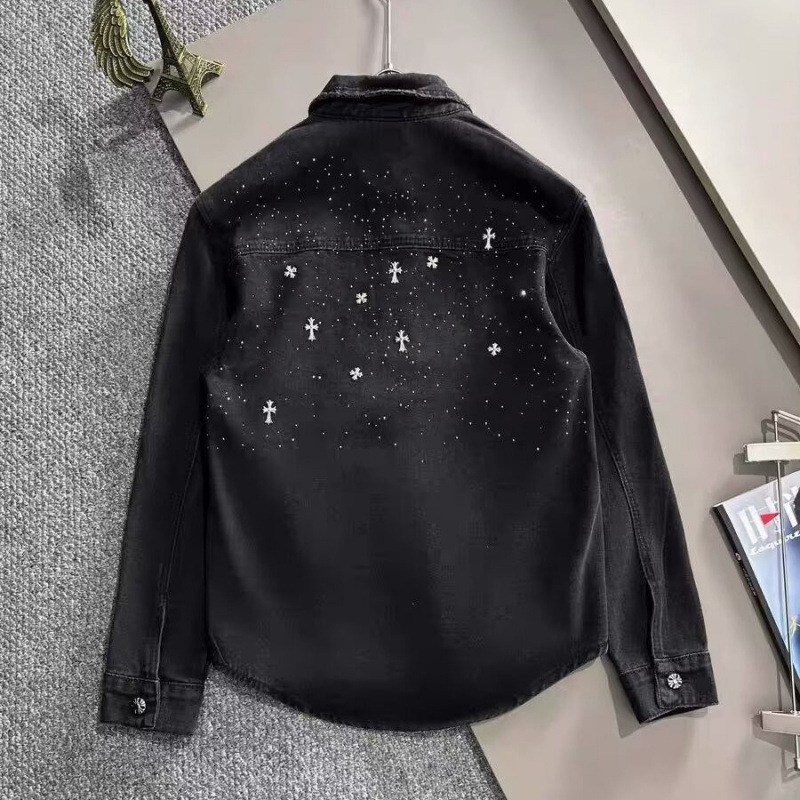 【Chrome Hearts】クロムハーツ 新作デニムジャケット Tシャツ