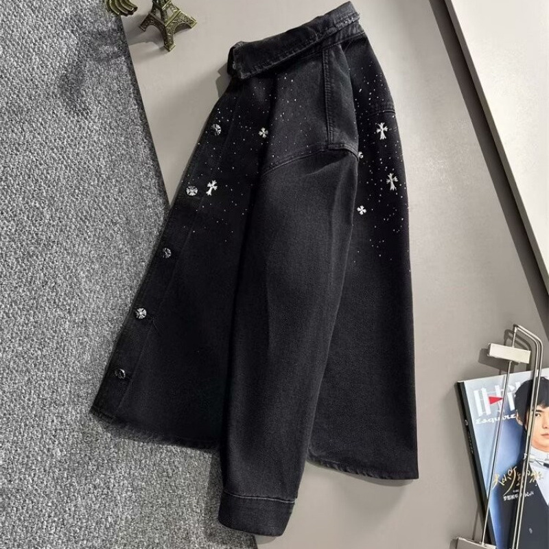 【Chrome Hearts】クロムハーツ 新作デニムジャケット Tシャツ