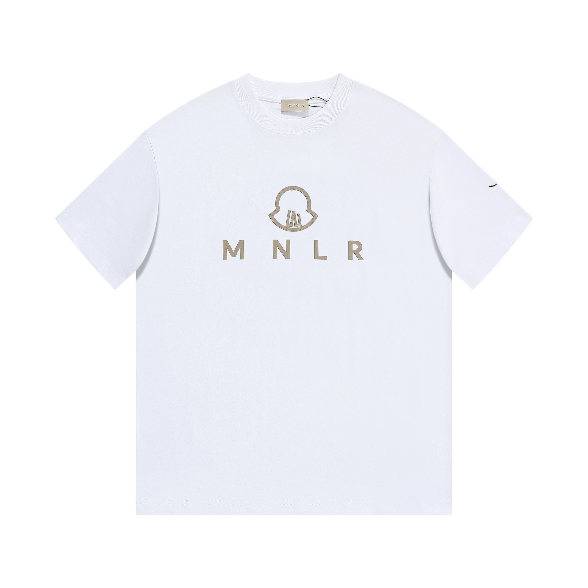 【Moncler】2025年新作 モンクレール メンズ 半袖 ラウンドネック 刺繍Tシャツ MC009