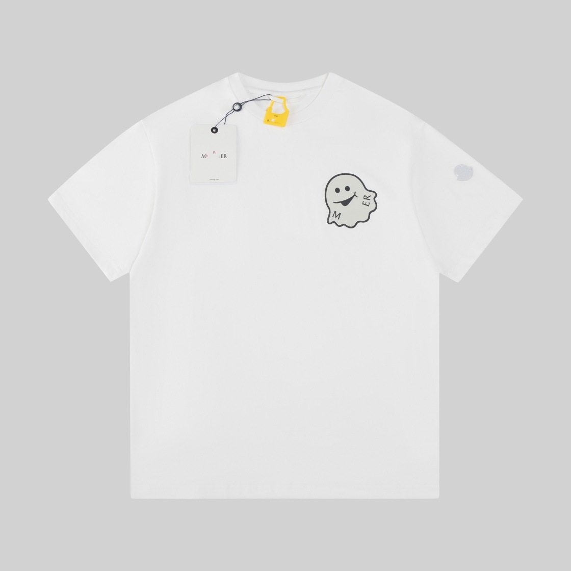 【Moncler】2025年新作 モンクレール メンズ 半袖 ラウンドネック 刺繍Tシャツ MC010