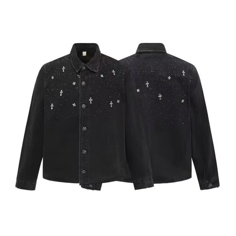 【Chrome Hearts】クロムハーツ 新作デニムジャケット Tシャツ