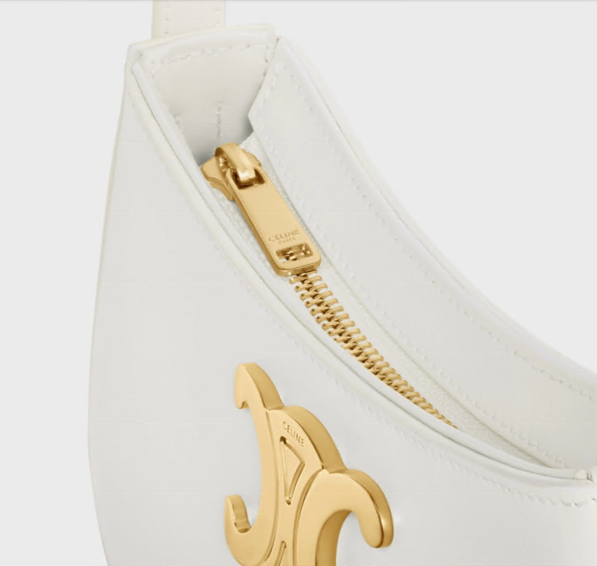 CELINE(セリーヌ)  シャイニーカーフスキン 脇下バッグ ミニバッグ ハンドバッグ レディース 調節可能