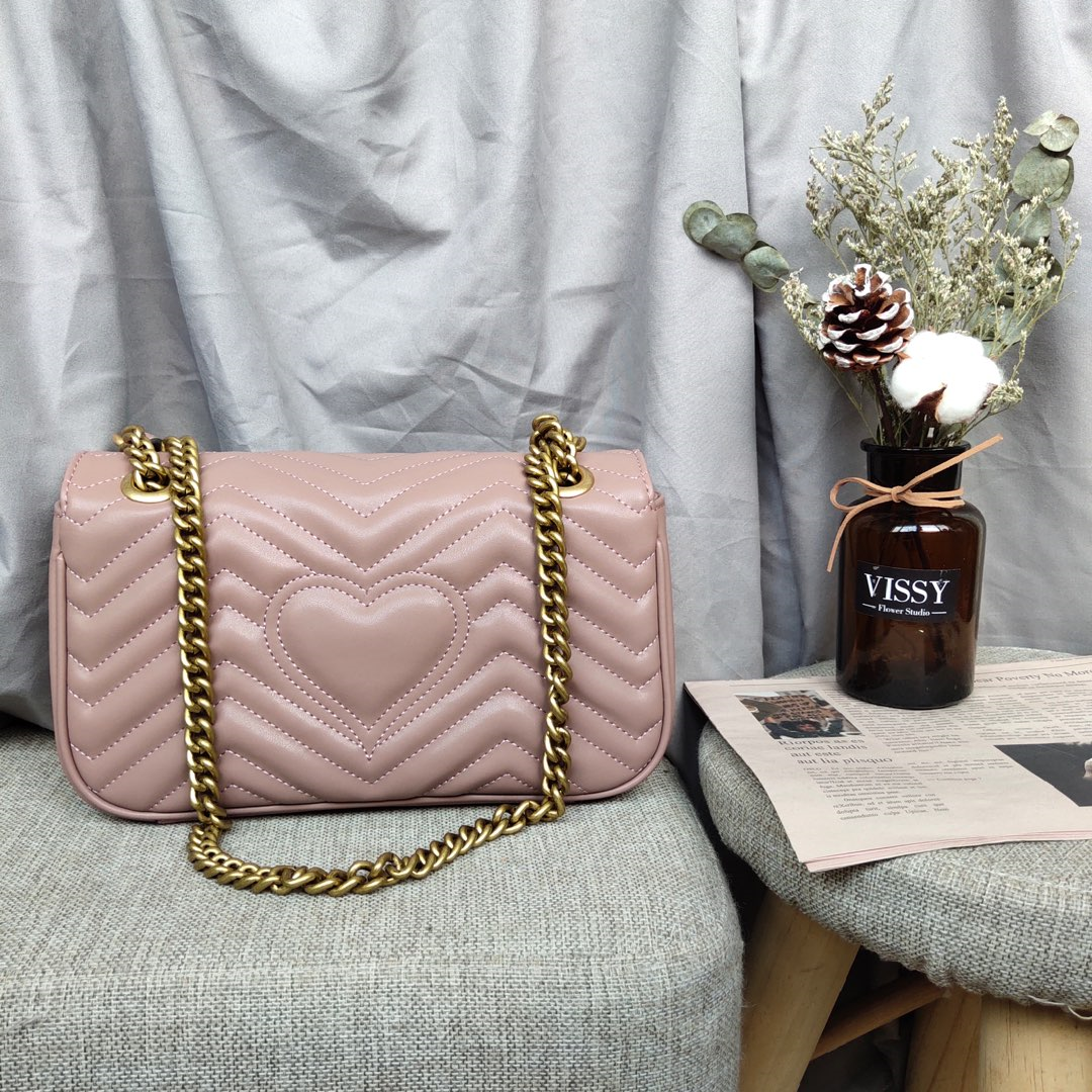 ★GUCCI★グッチ  GGマーモント ミニ レザーバッグ 四色