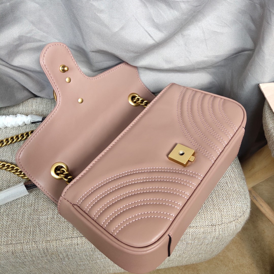 ★GUCCI★グッチ  GGマーモント ミニ レザーバッグ 四色