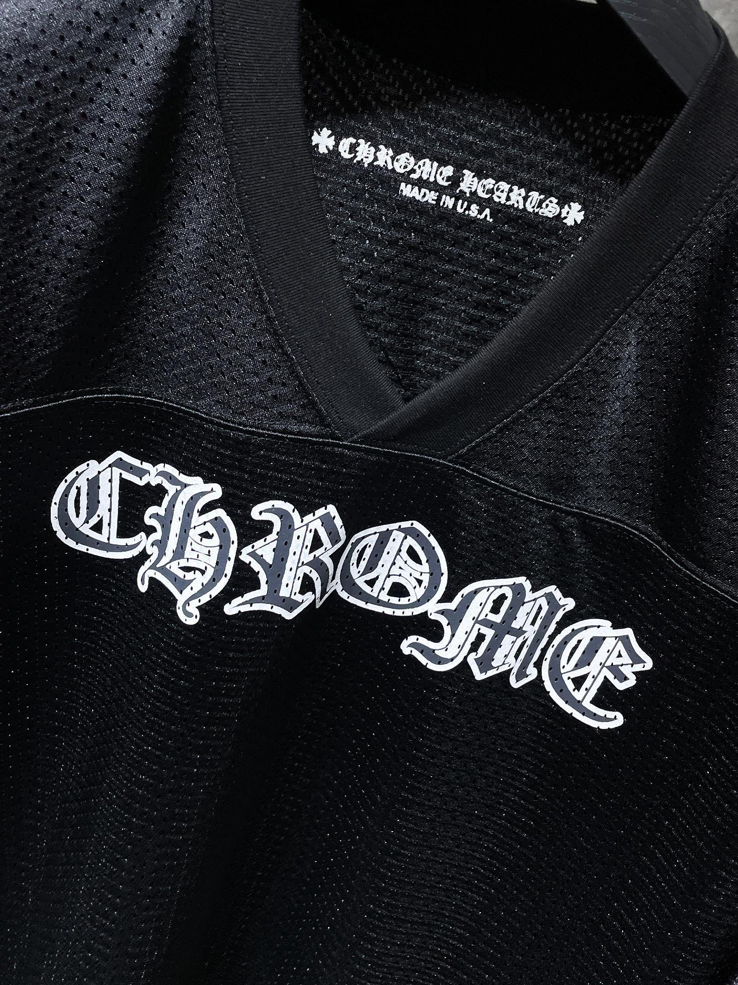 クロムハーツ Tシャツ 梵字 メッシュ ホッケーシャツ (ジャージ)